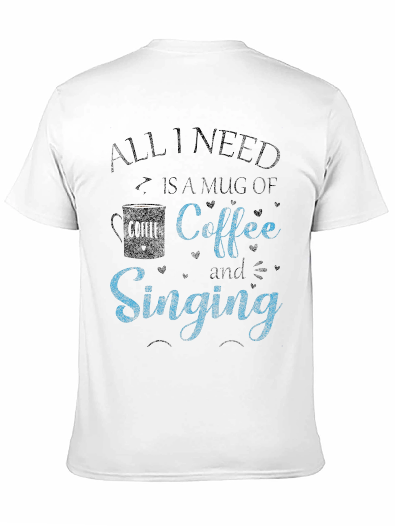 Coffee & Singing Graphic Tee