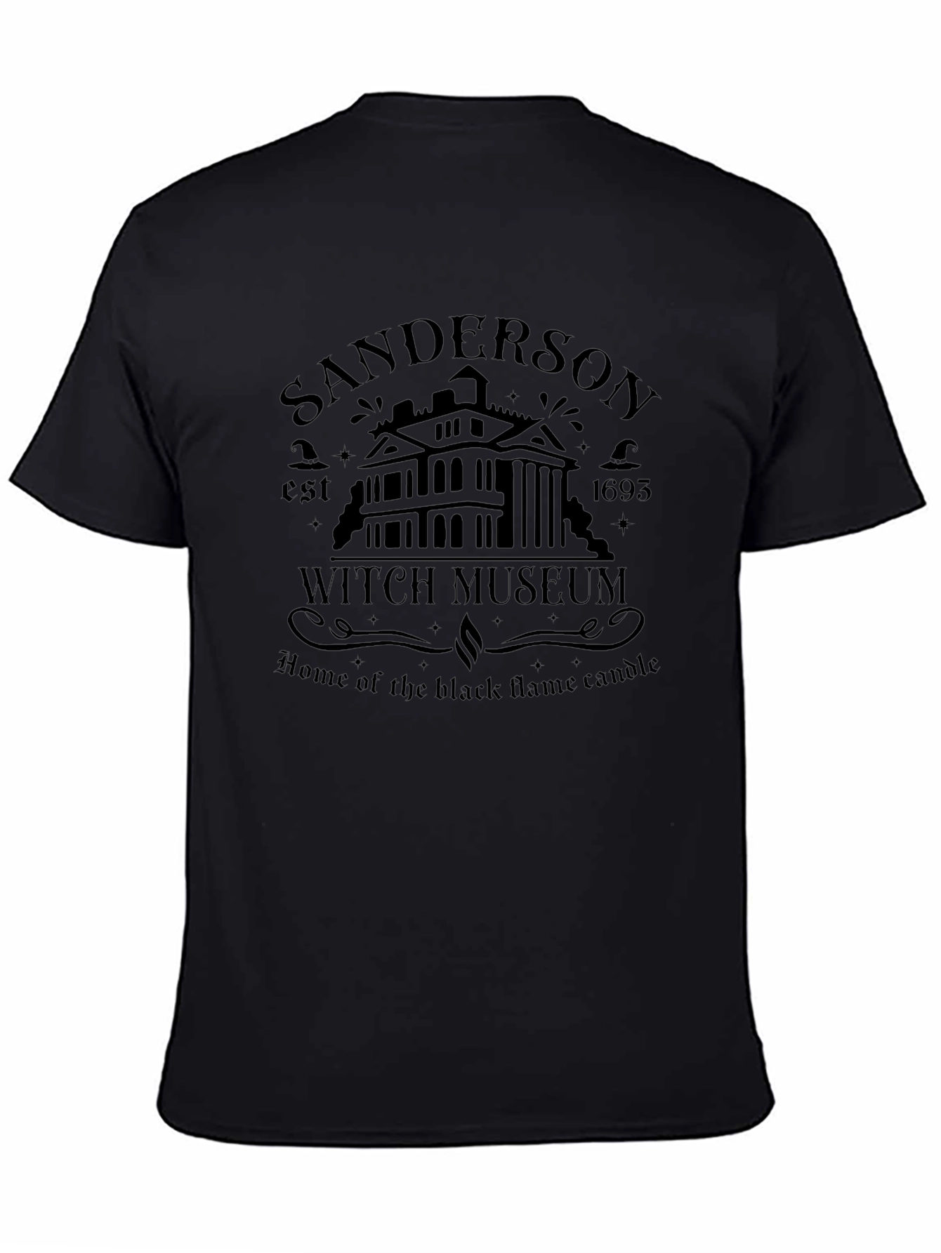 Sanderson Witch Museum Black T-Shirt