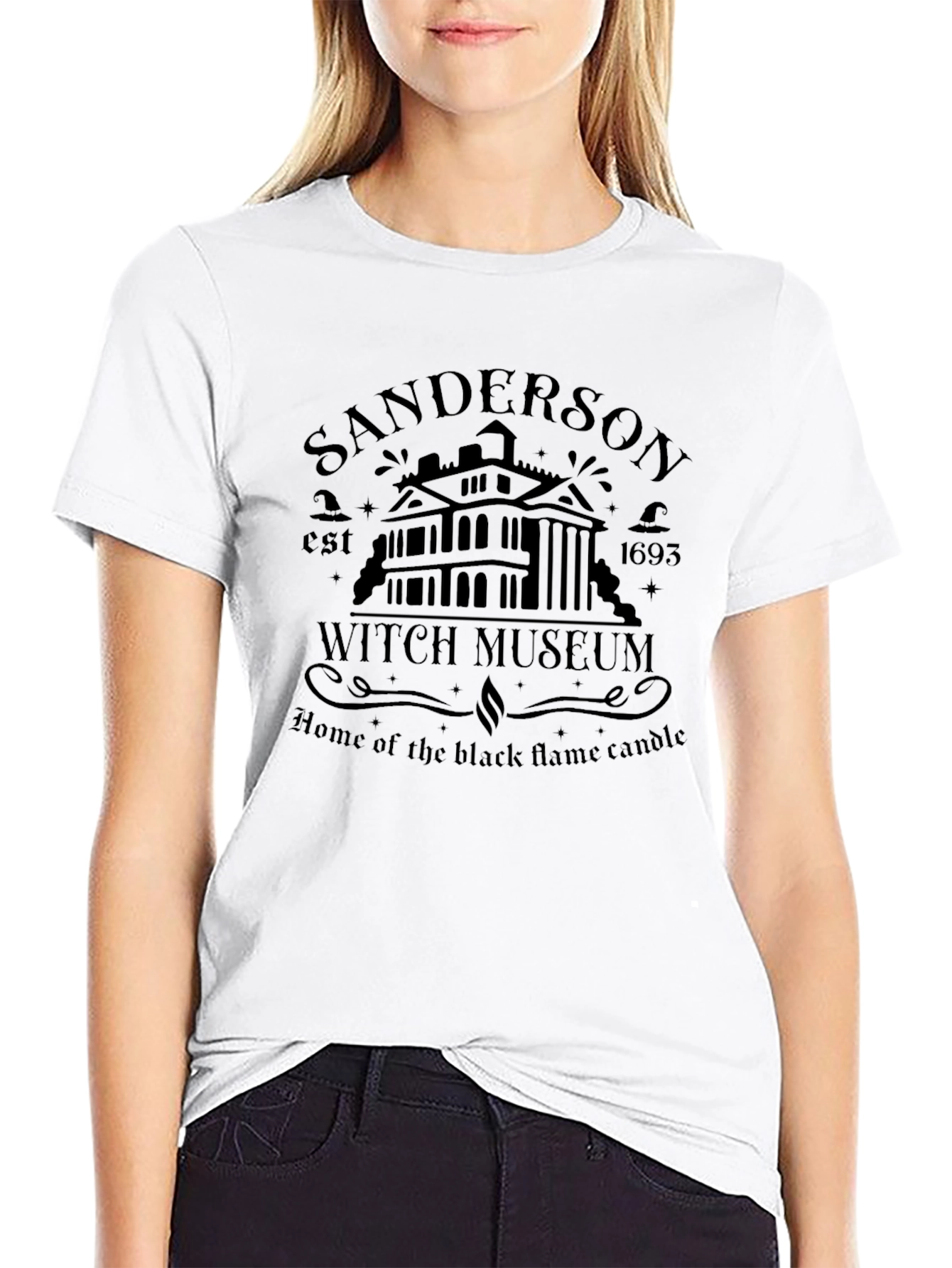 Sanderson Witch Museum Black T-Shirt