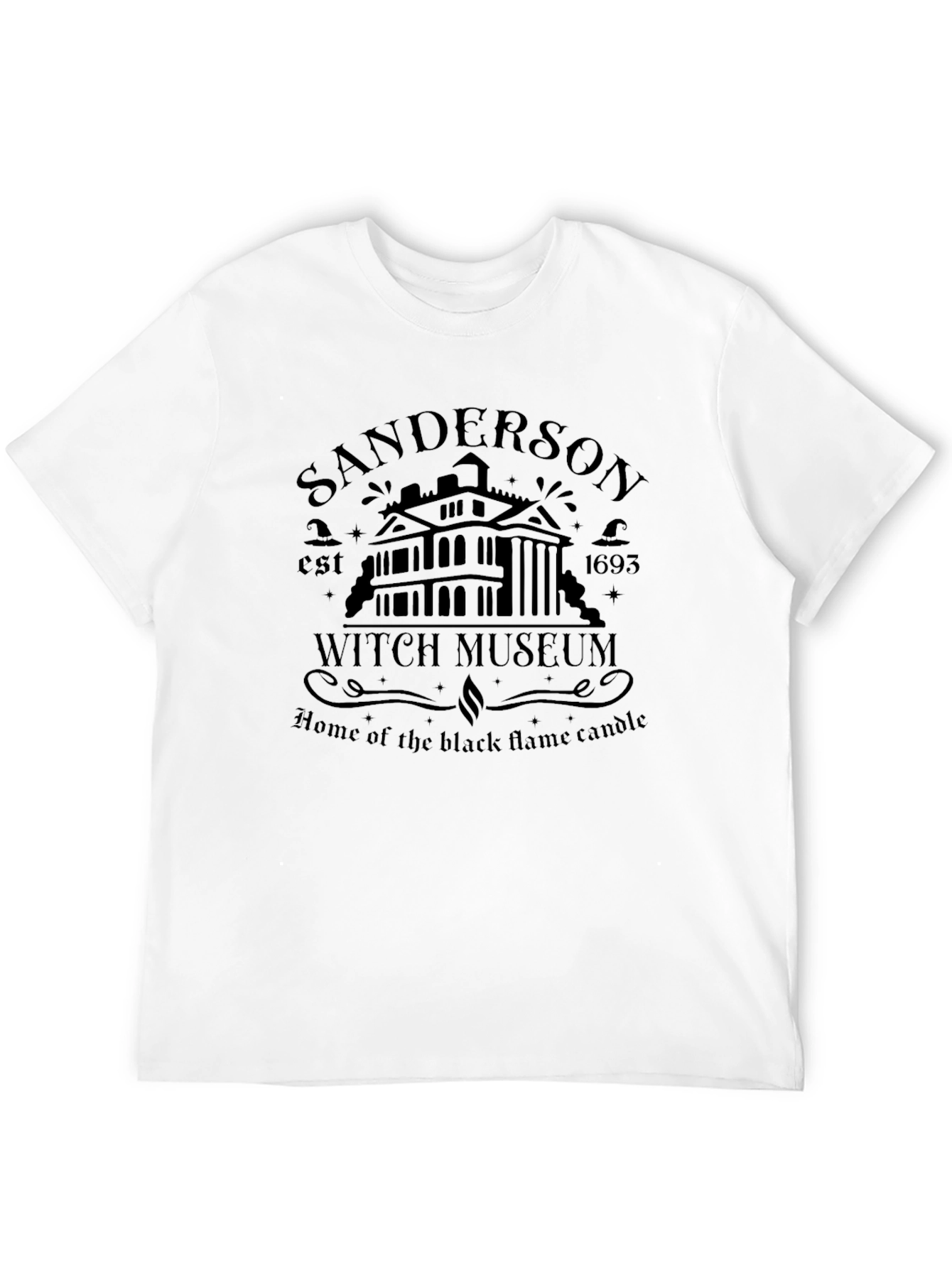 Sanderson Witch Museum Black T-Shirt
