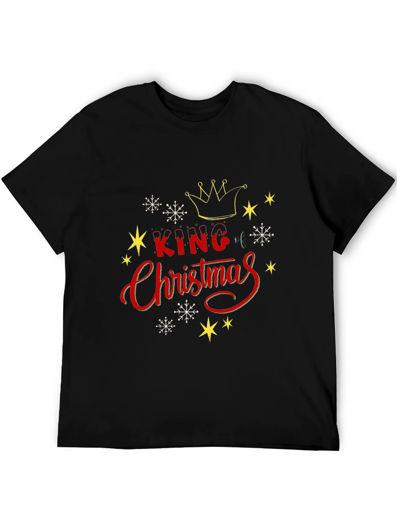King Christmas Graphic Tee - Holiday Style