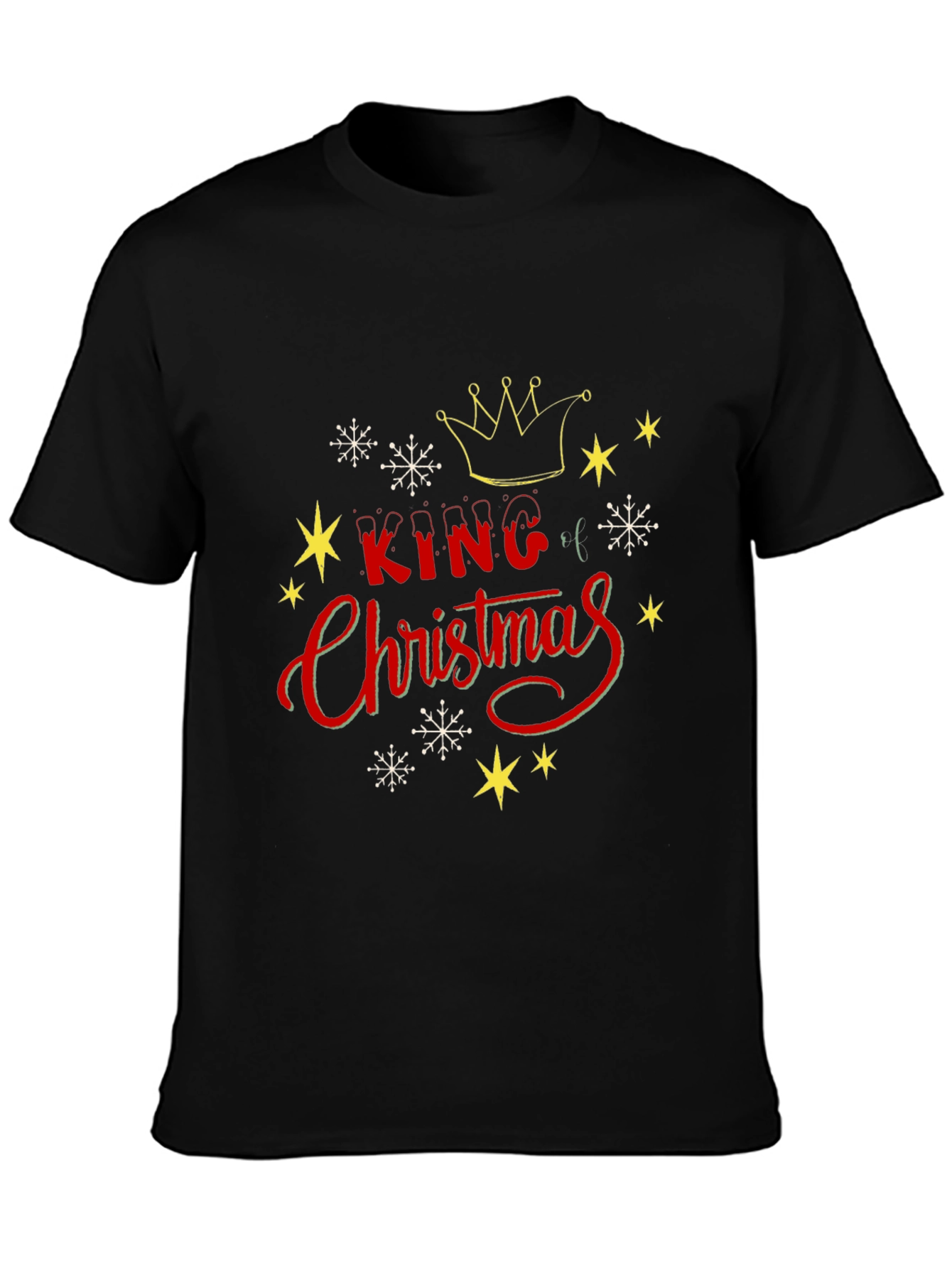 King Christmas Graphic Tee - Holiday Style