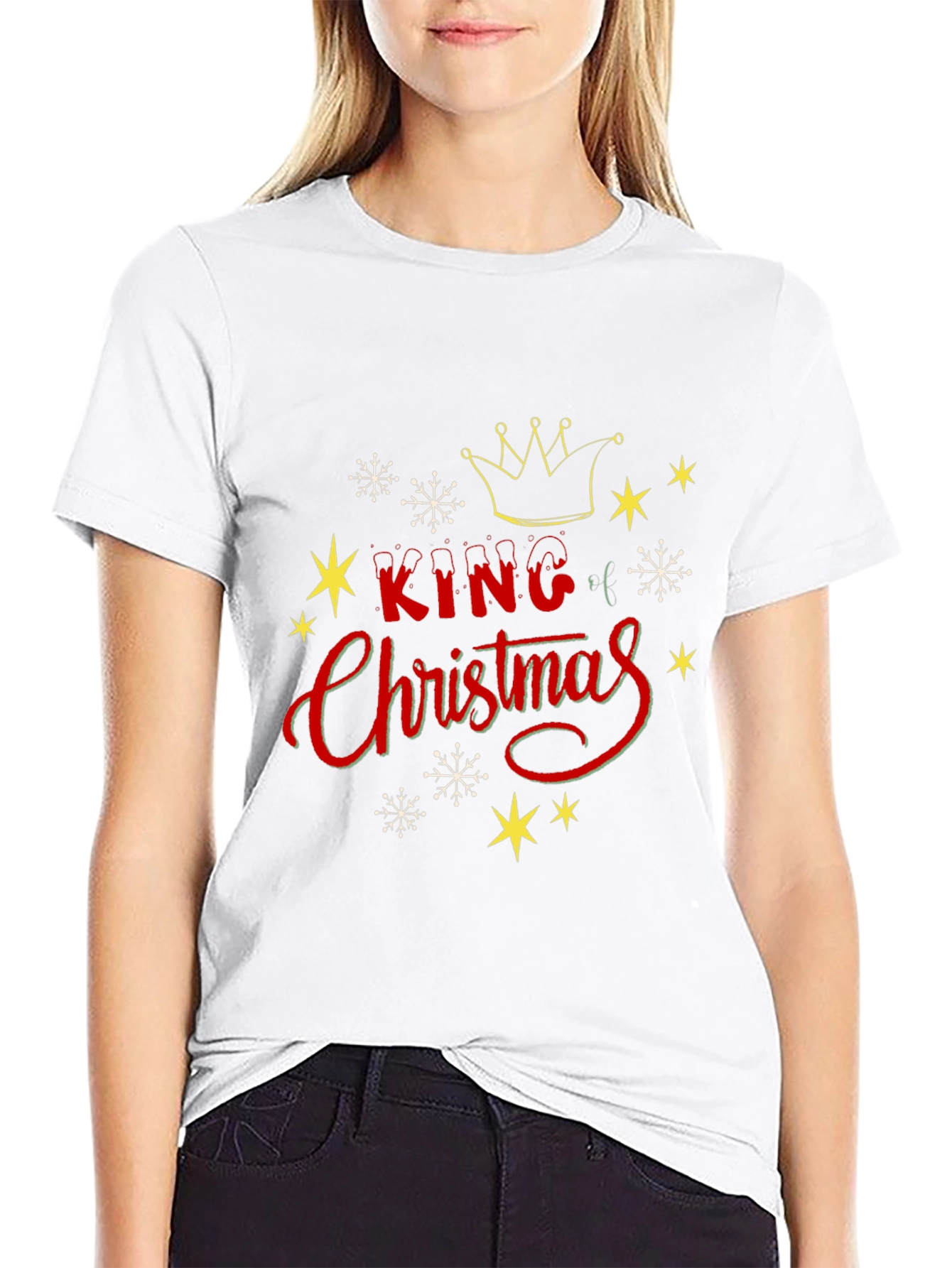 King Christmas Graphic Tee - Holiday Style