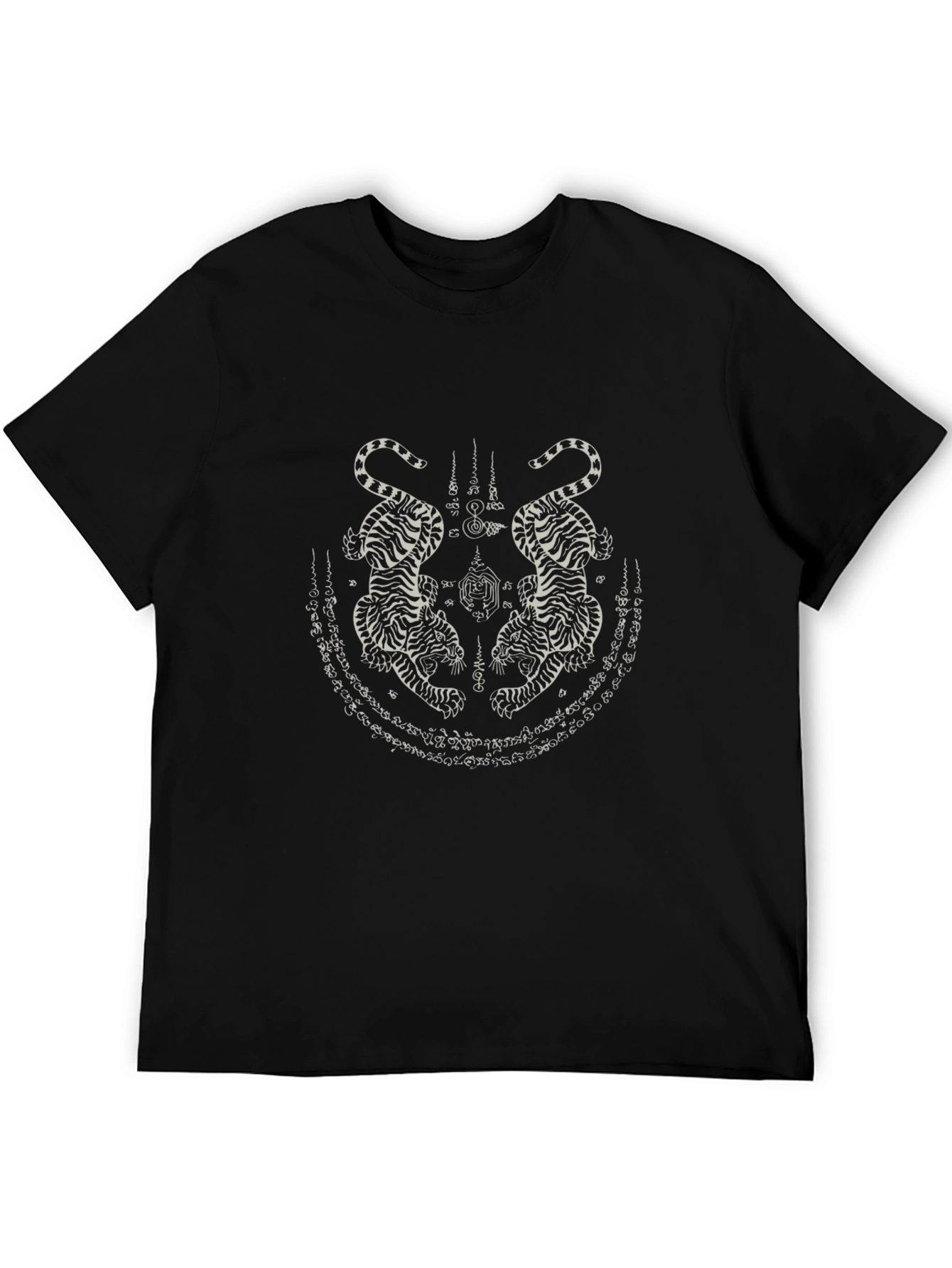 Black Tiger Graphic T-Shirt