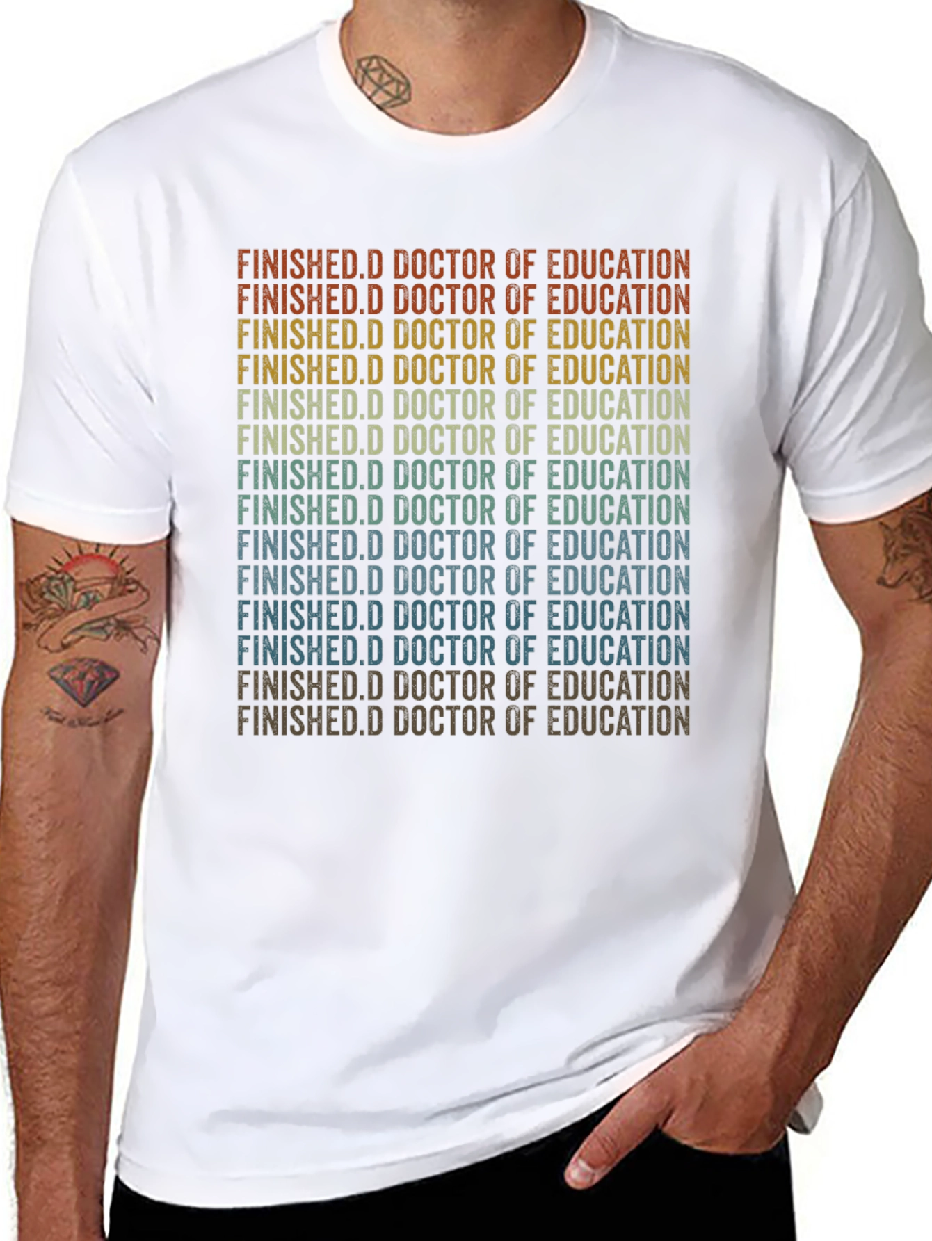 Finished Doctorate of Education Grad T-Shirt