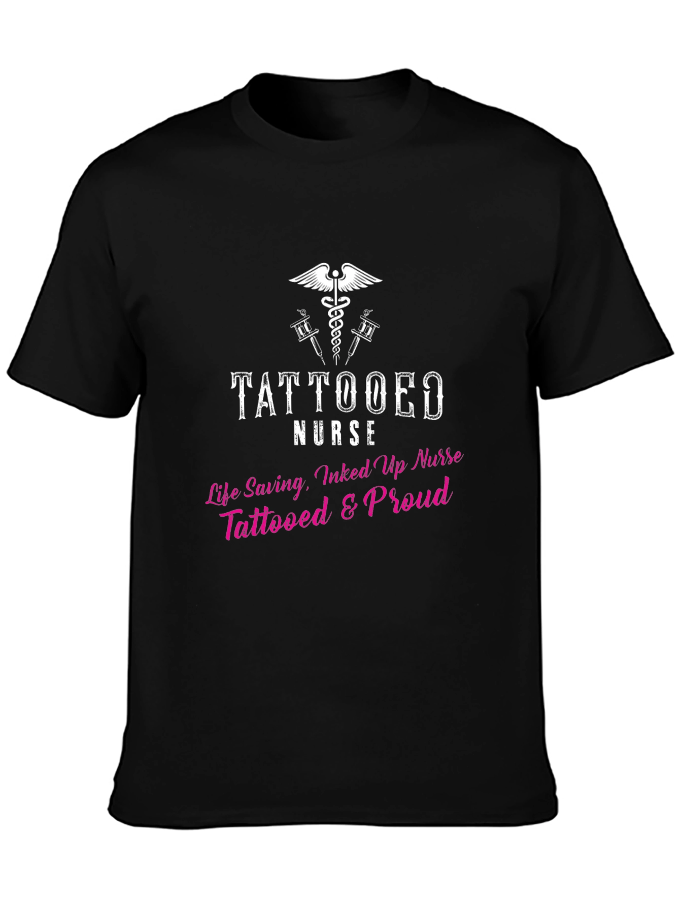 Tattooed Nurse Graphic T-Shirt