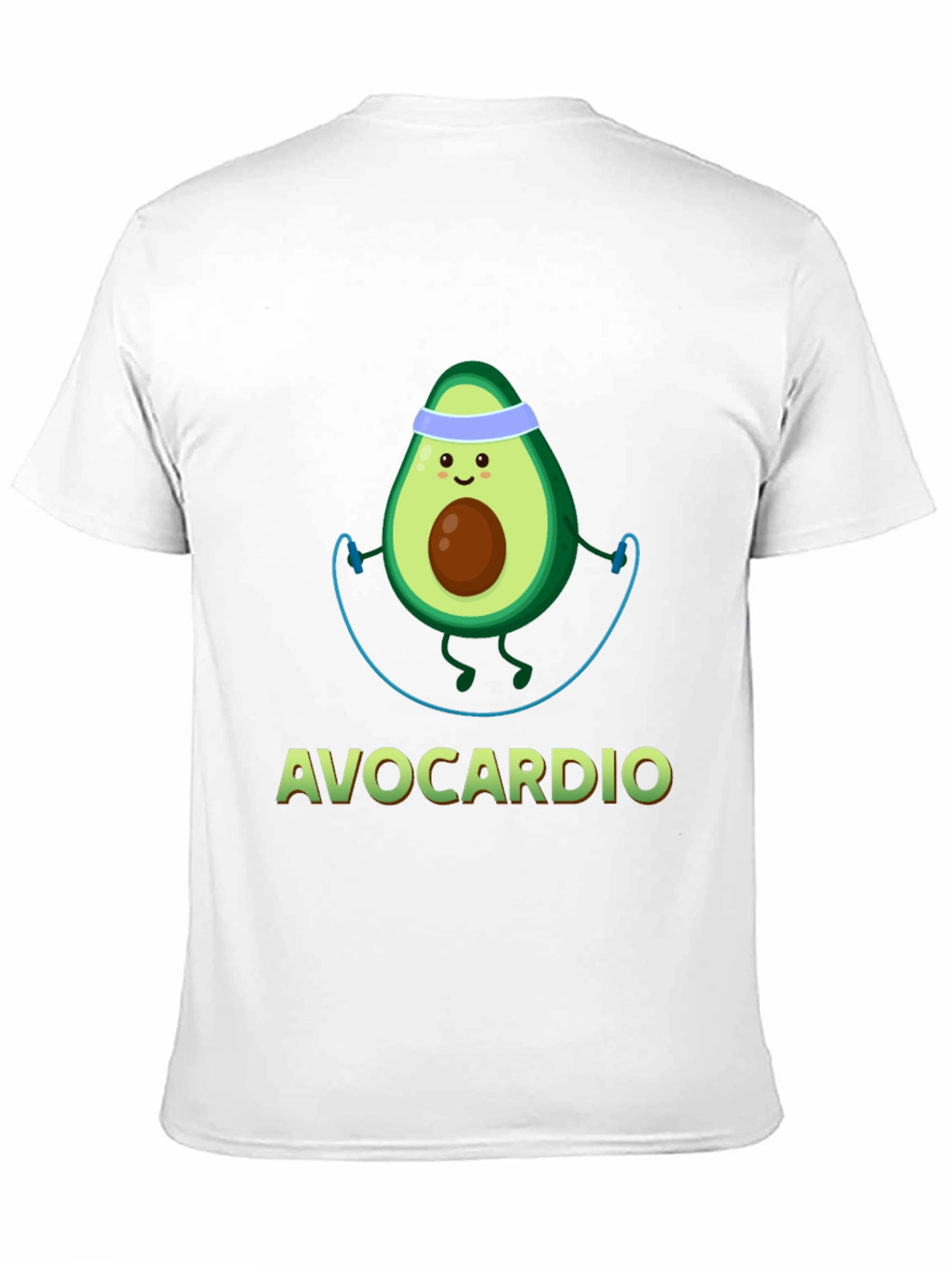 Avocardio T-Shirt: Cute Avocado Workout Tee