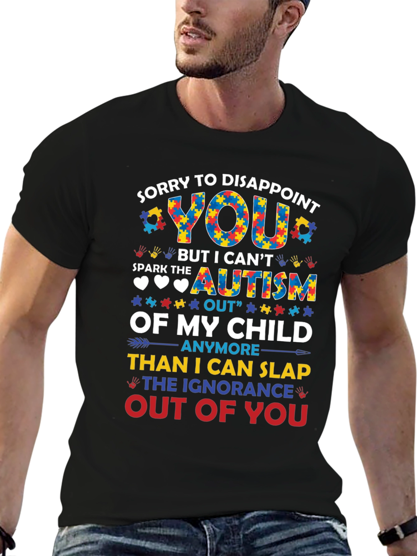 Autism Awareness T-Shirt: Ignorance Out of You
