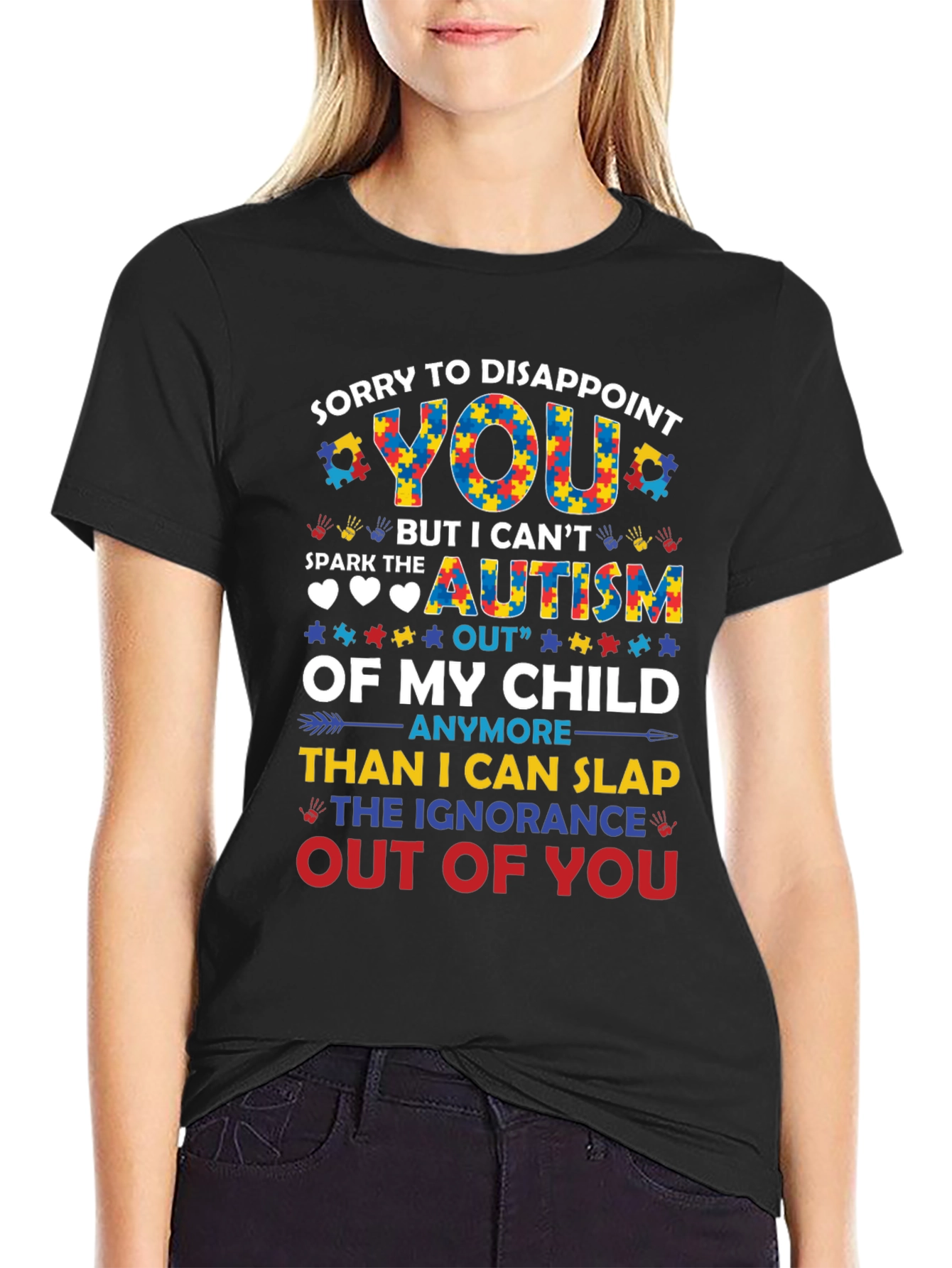 Autism Awareness T-Shirt: Ignorance Out of You
