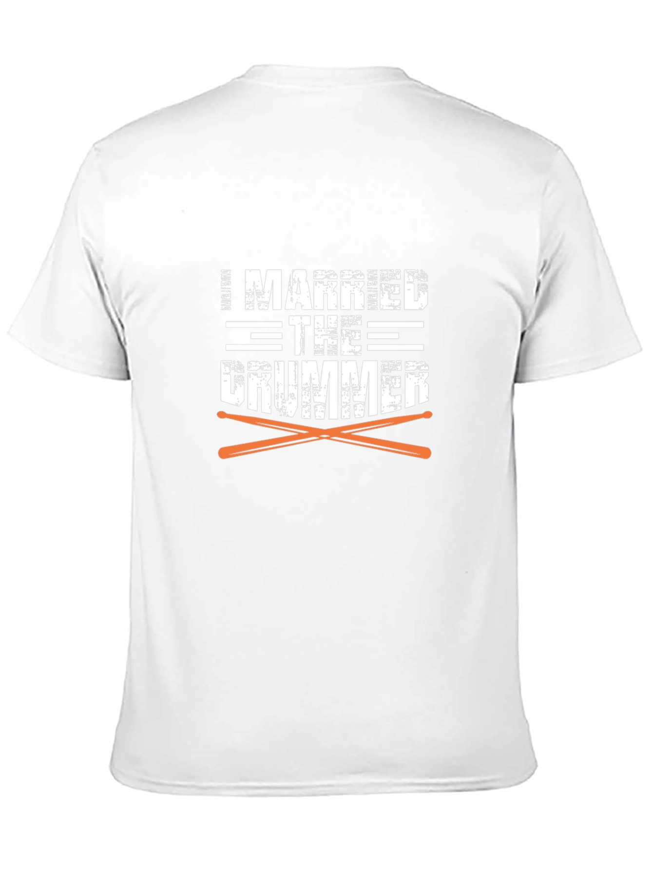 I Married the Drummer Graphic Tee