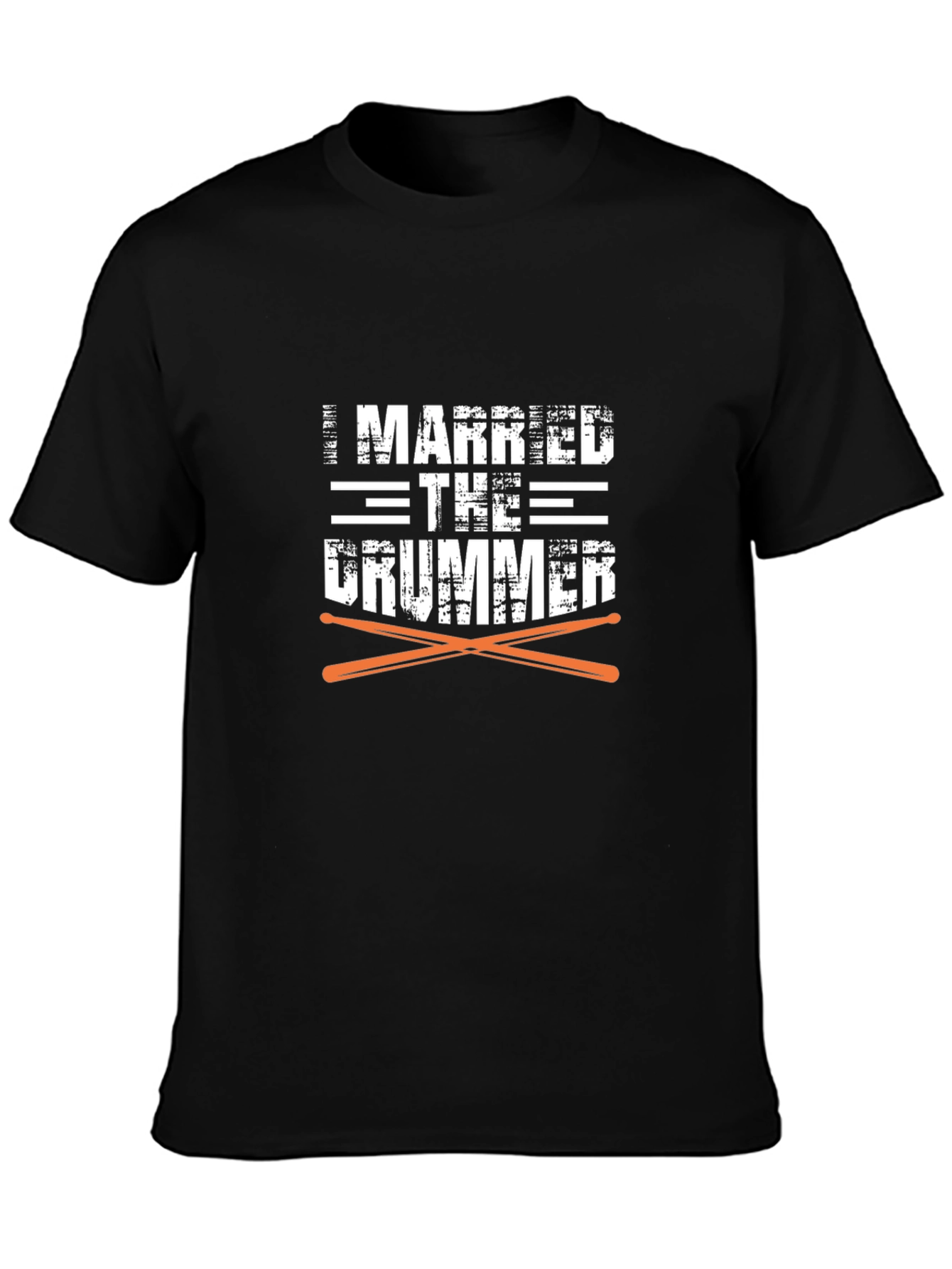 I Married the Drummer Graphic Tee