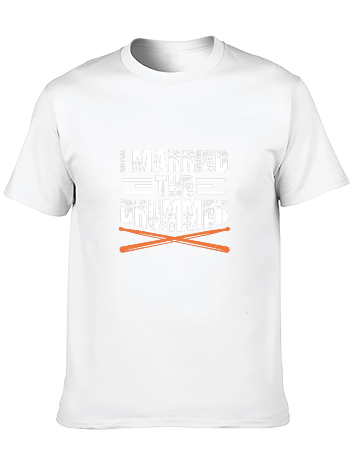 I Married the Drummer Graphic Tee