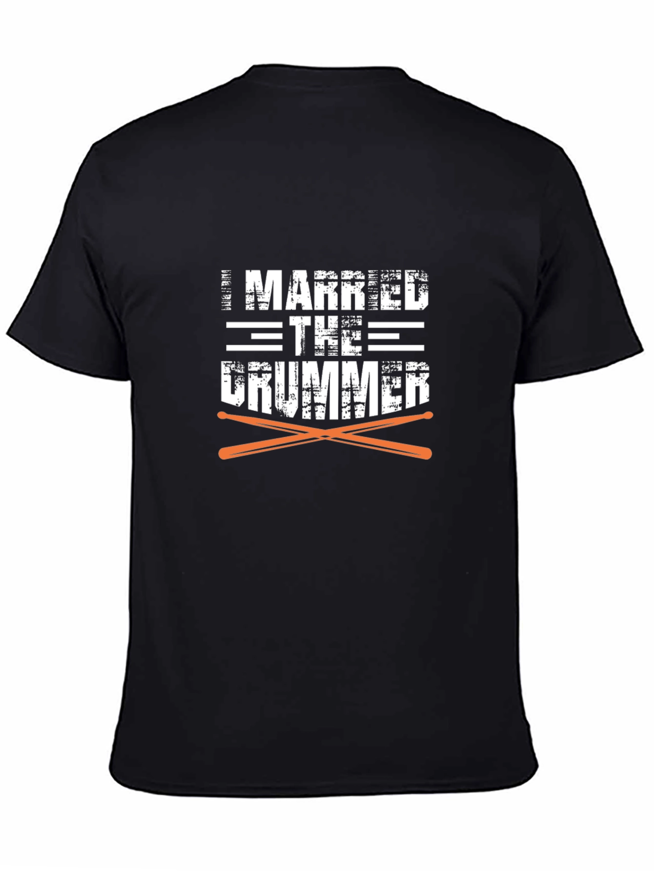 I Married the Drummer Graphic Tee