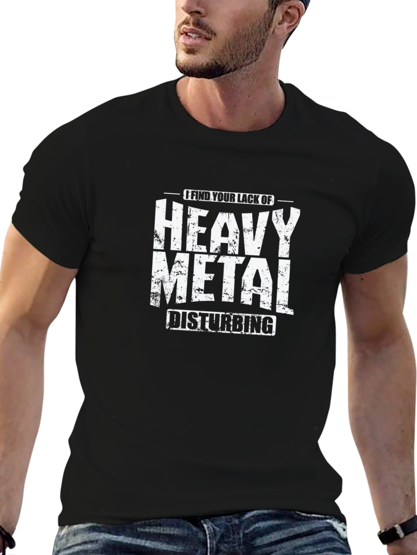 Heavy Metal Disturbing T-Shirt - Rock Fan Apparel