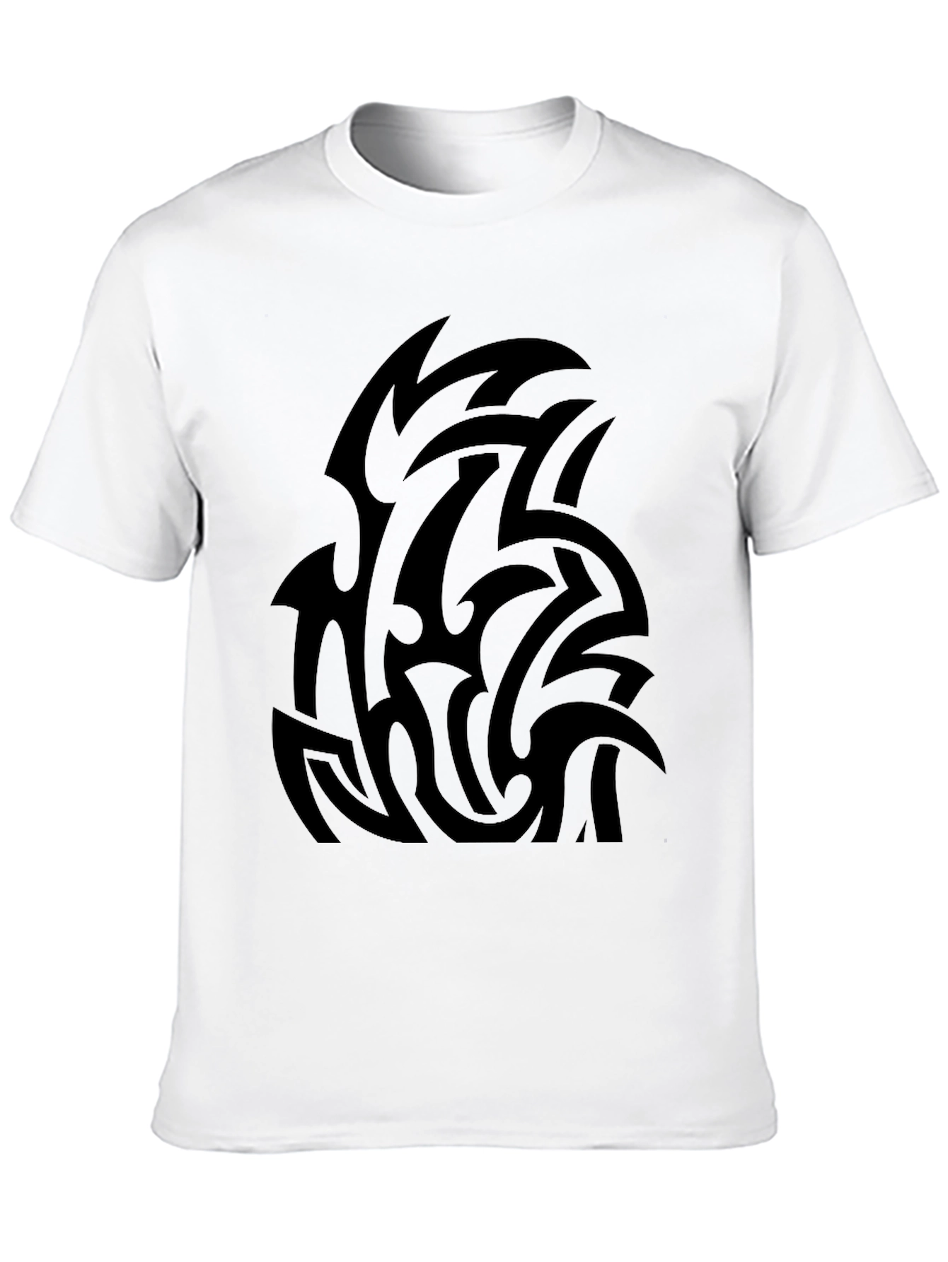 Tribal Graphic Black T-Shirt