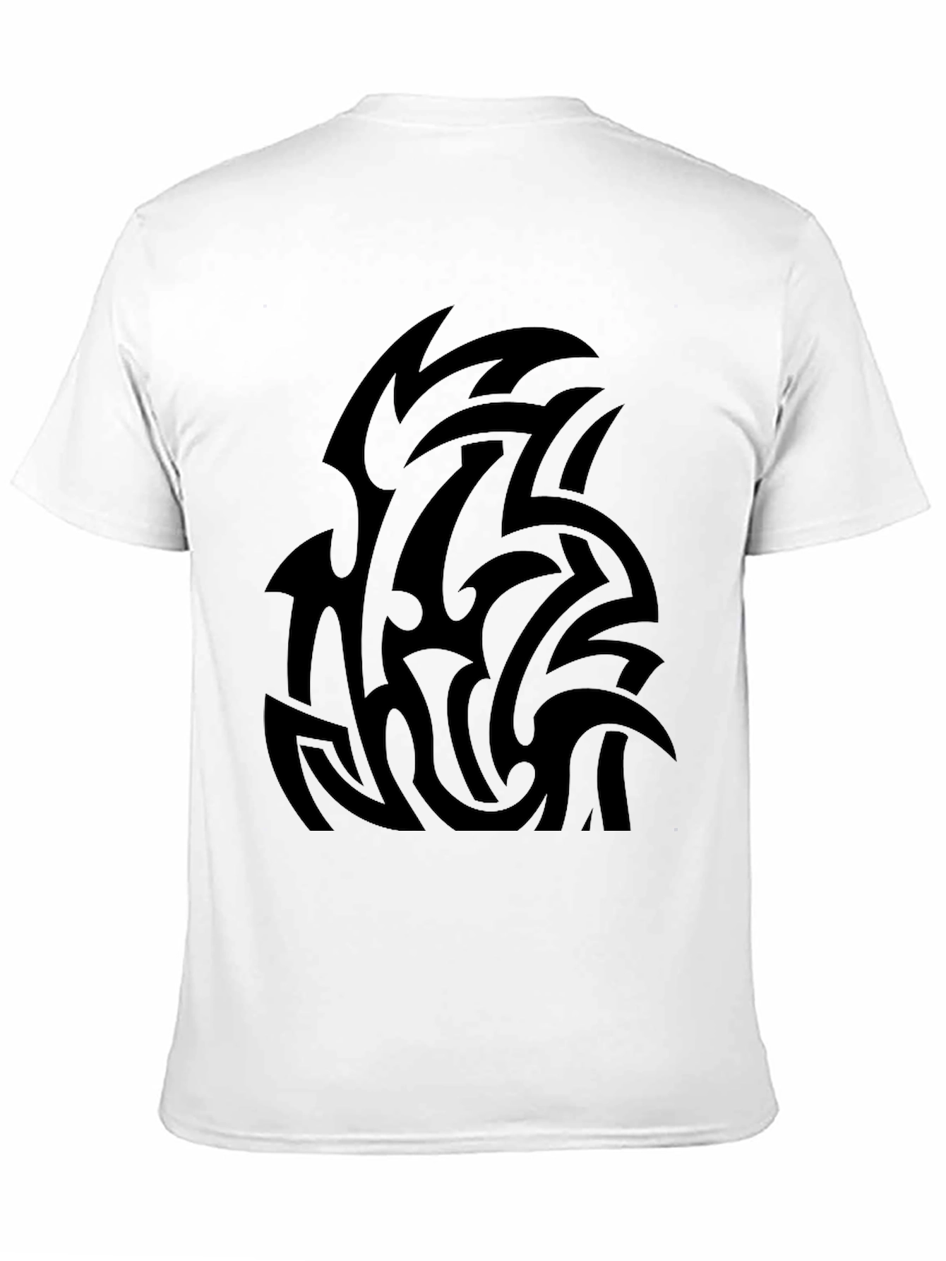 Tribal Graphic Black T-Shirt