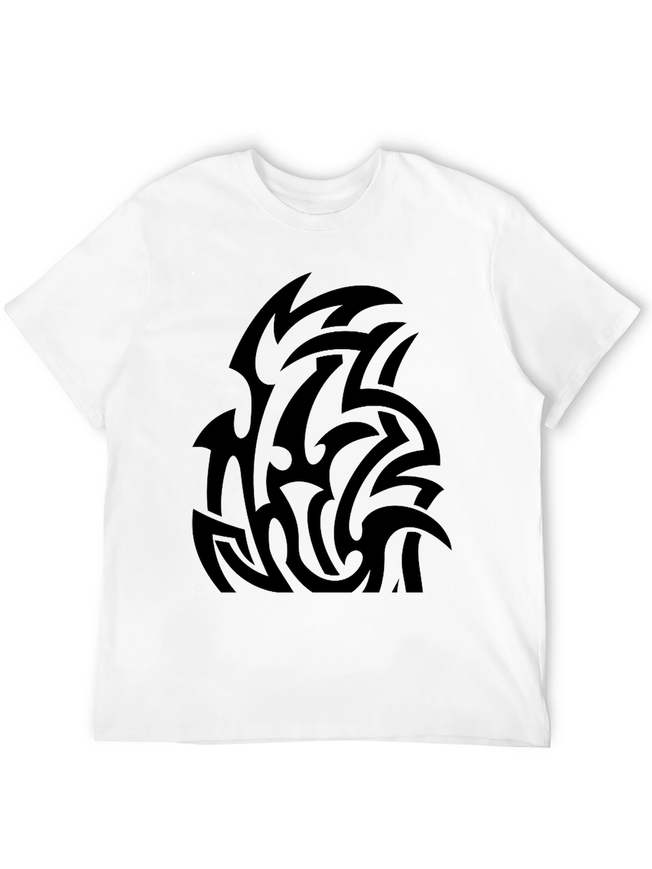 Tribal Graphic Black T-Shirt