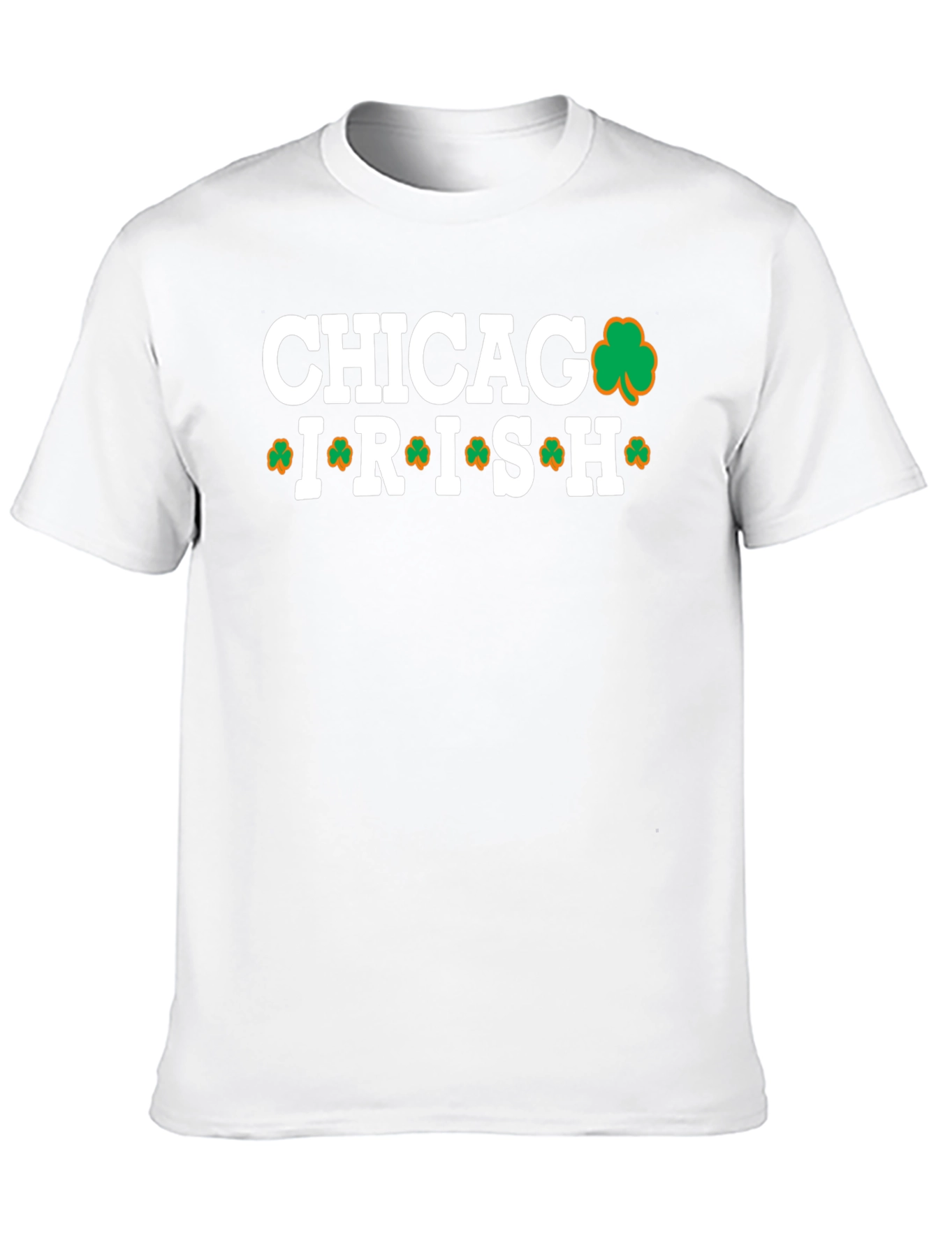 Chicago Irish T-Shirt - Shamrock Graphic Tee