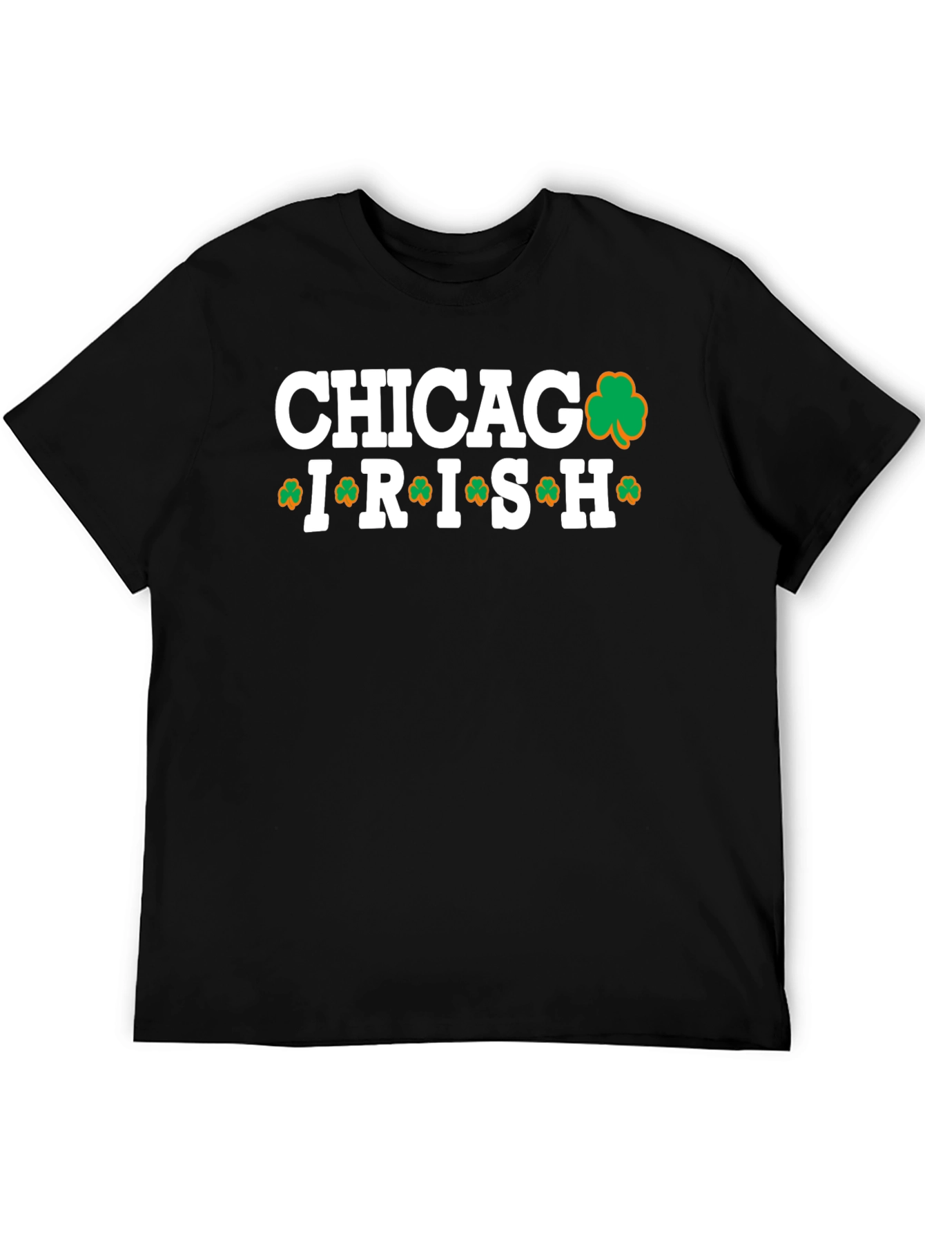 Chicago Irish T-Shirt - Shamrock Graphic Tee
