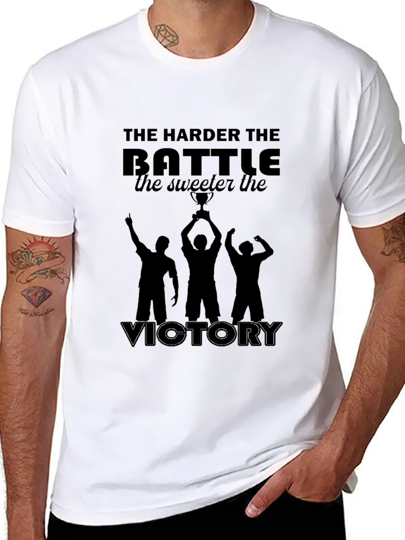 The Harder the Battle T-Shirt