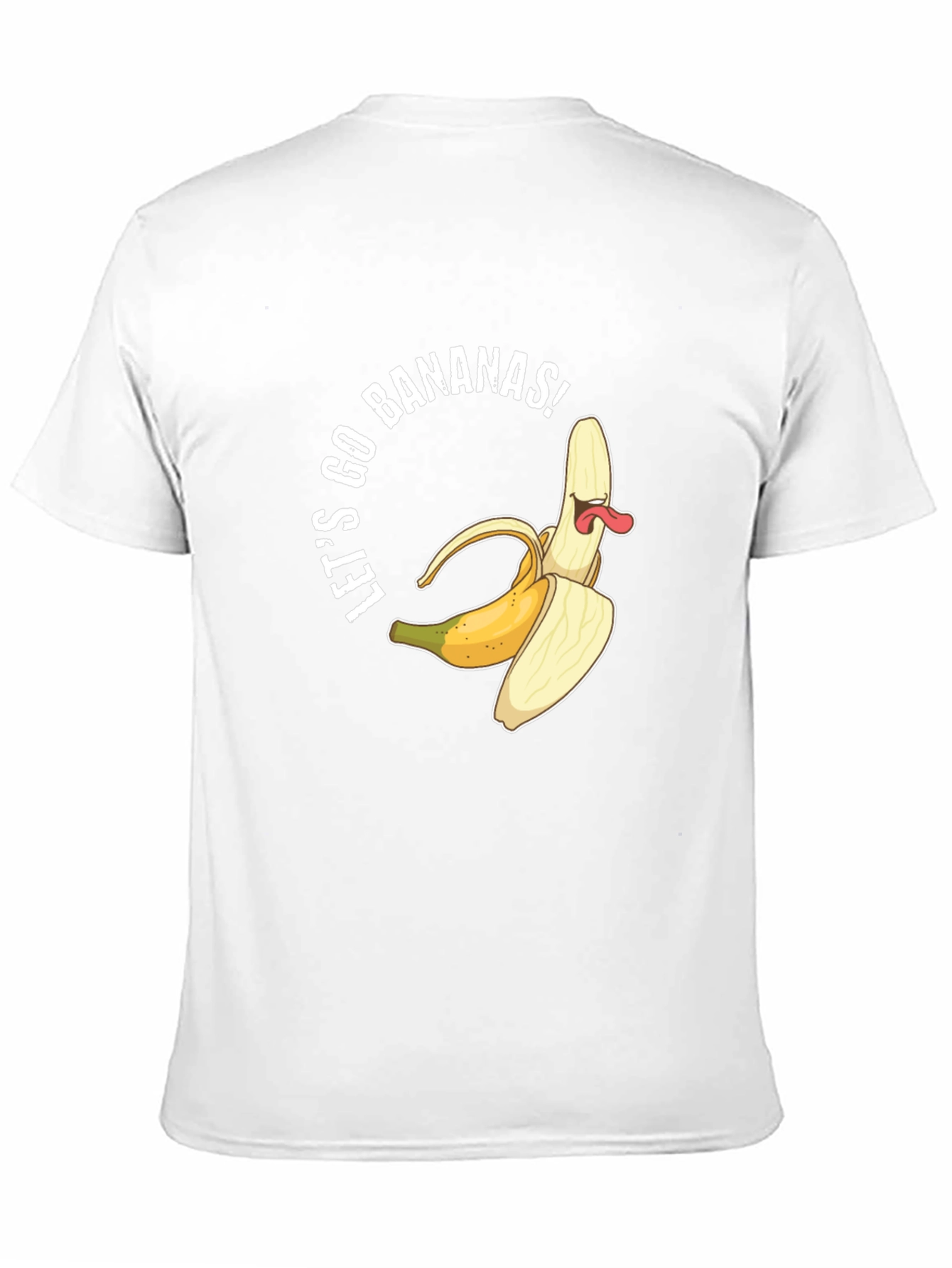 Lets Go Bananas Black Graphic Tee