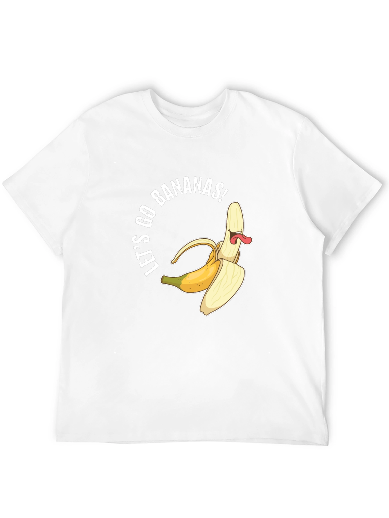 Lets Go Bananas Black Graphic Tee