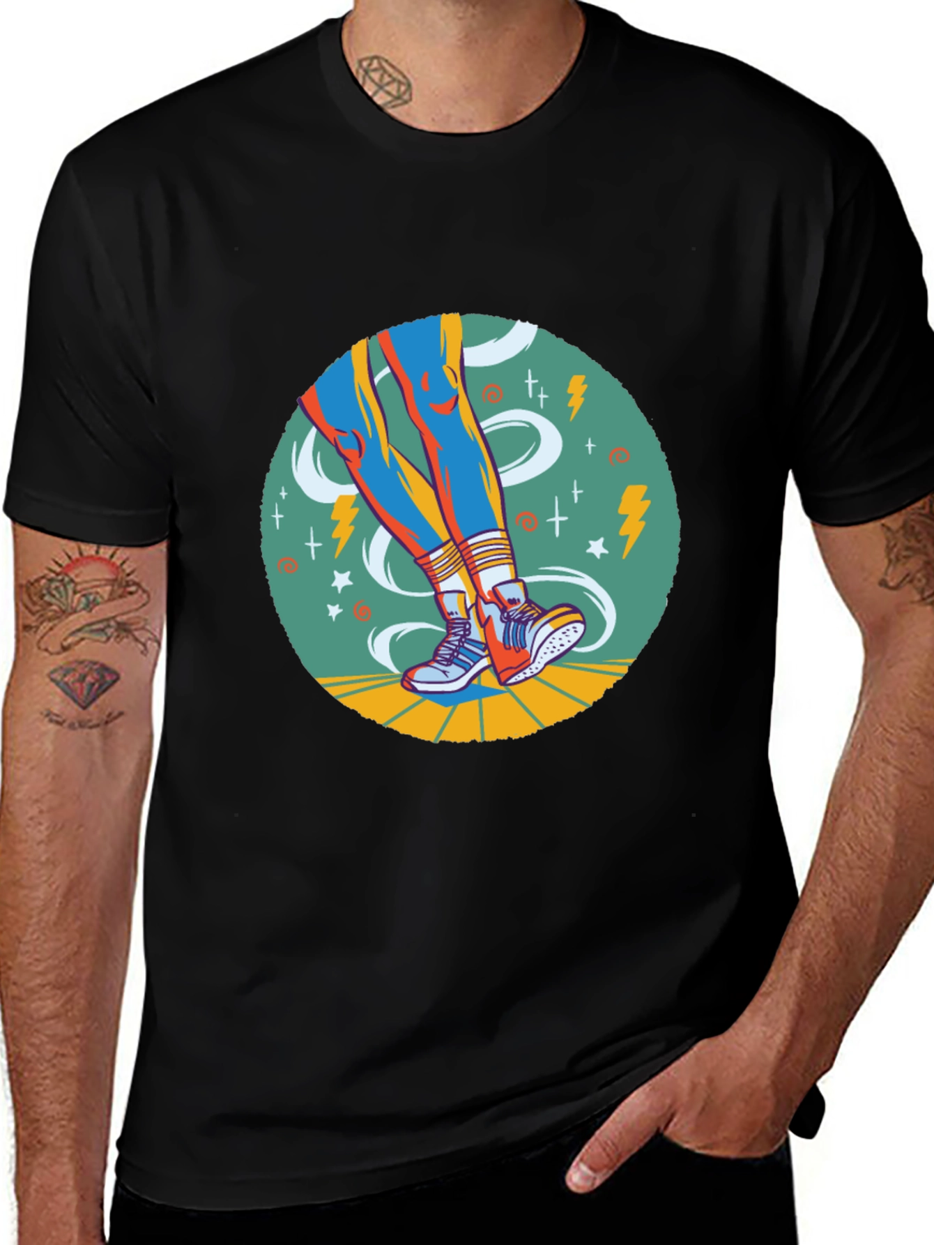 Retro Runner Graphic Tee