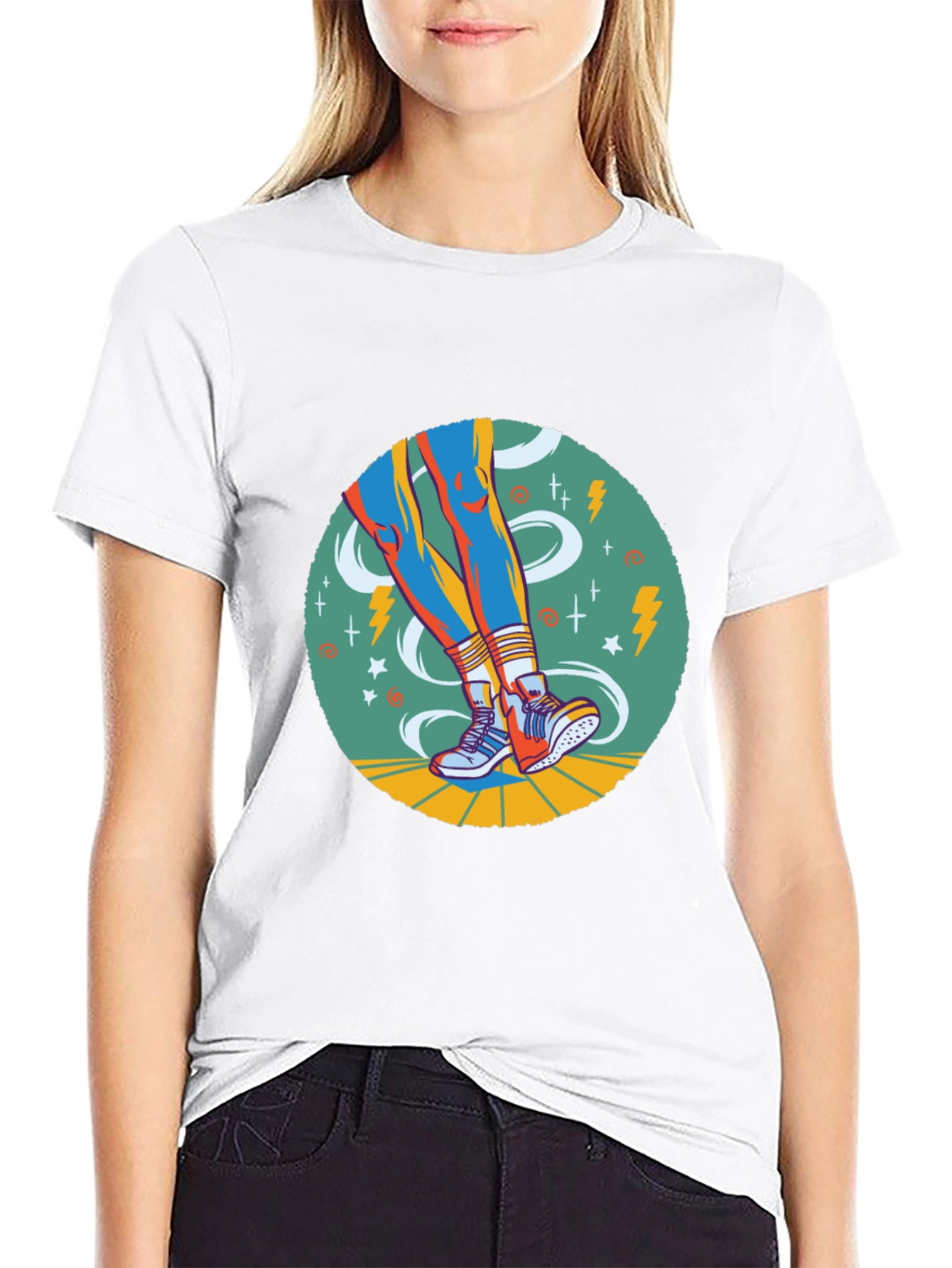 Retro Runner Graphic Tee