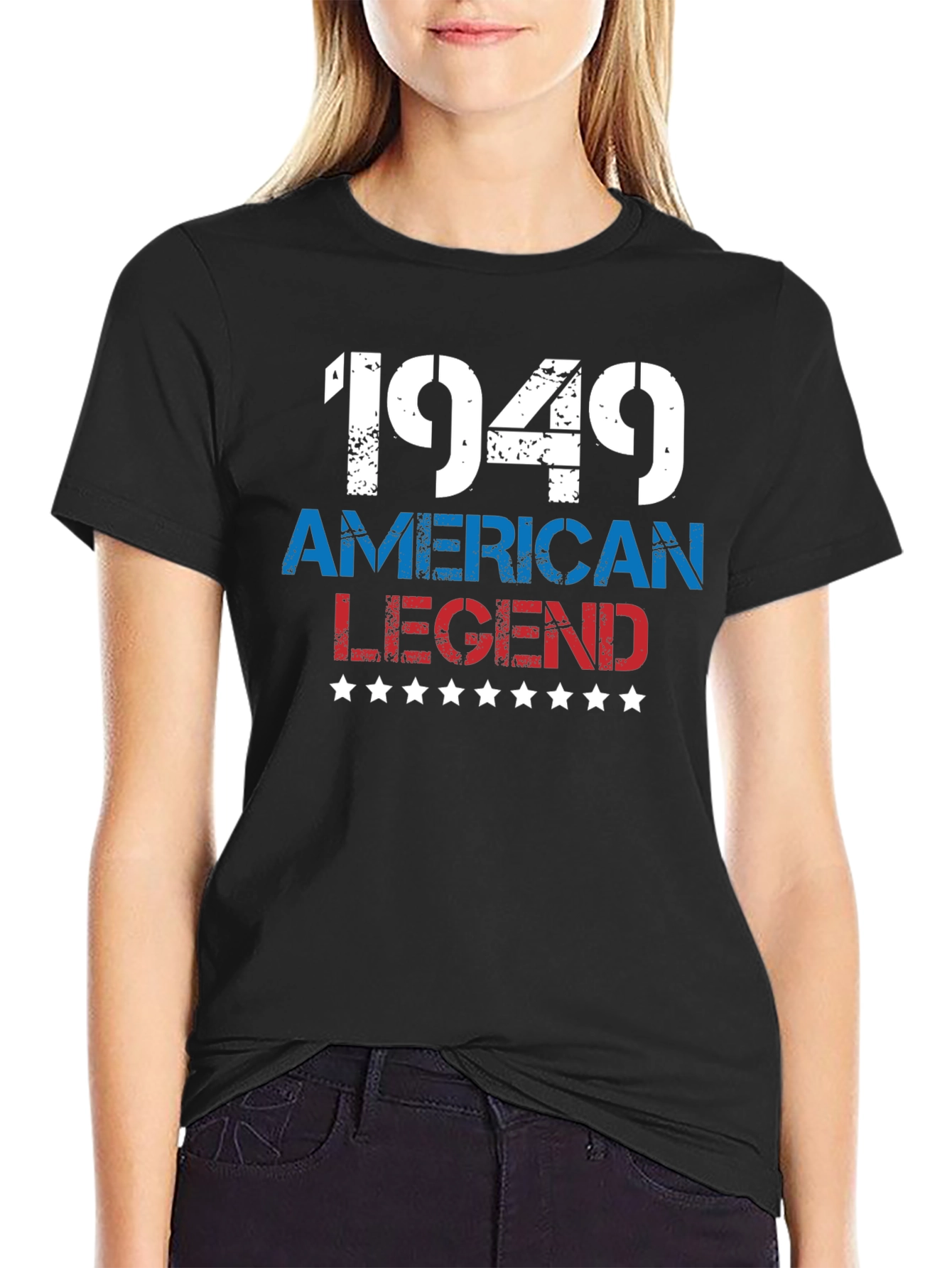1949 American Legend Patriotic Graphic T-Shirt