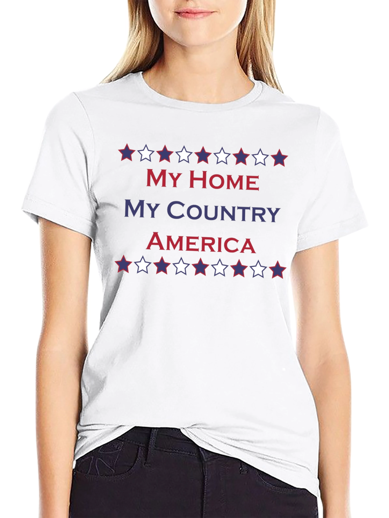My Home My Country America T-Shirt