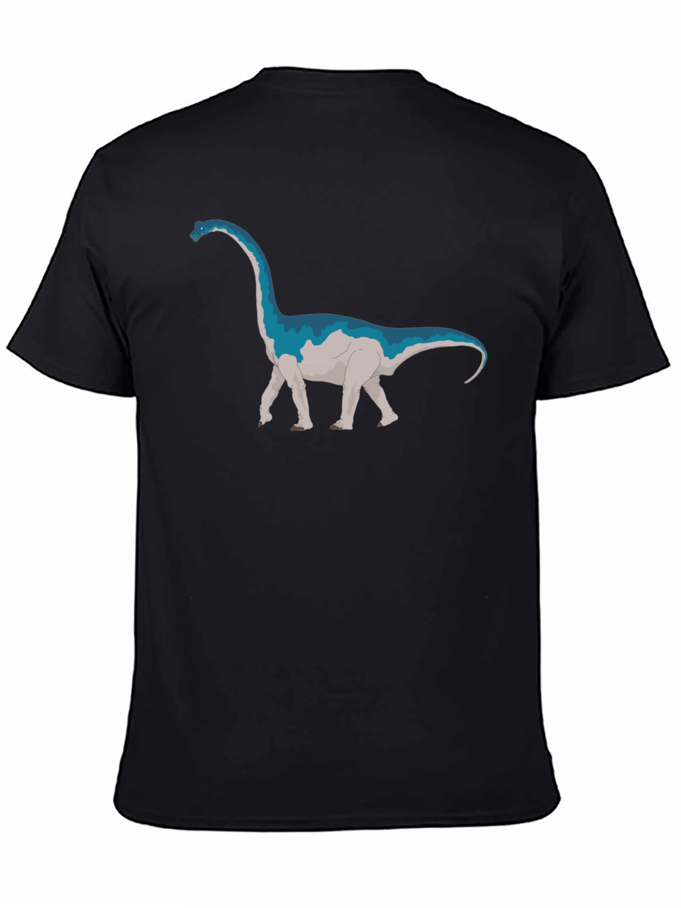 Blue Dinosaur Graphic T-Shirt