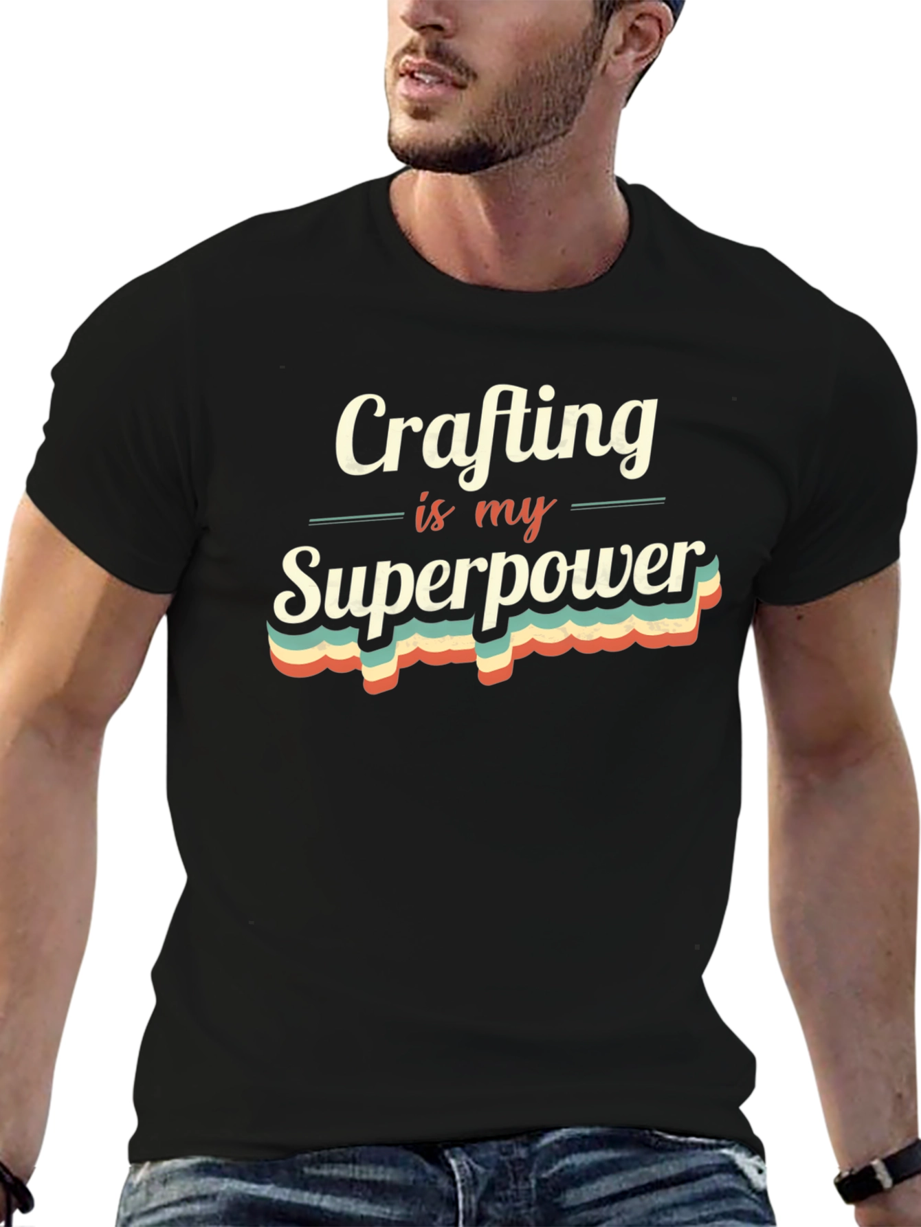 Crafting is My Superpower Graphic Tee