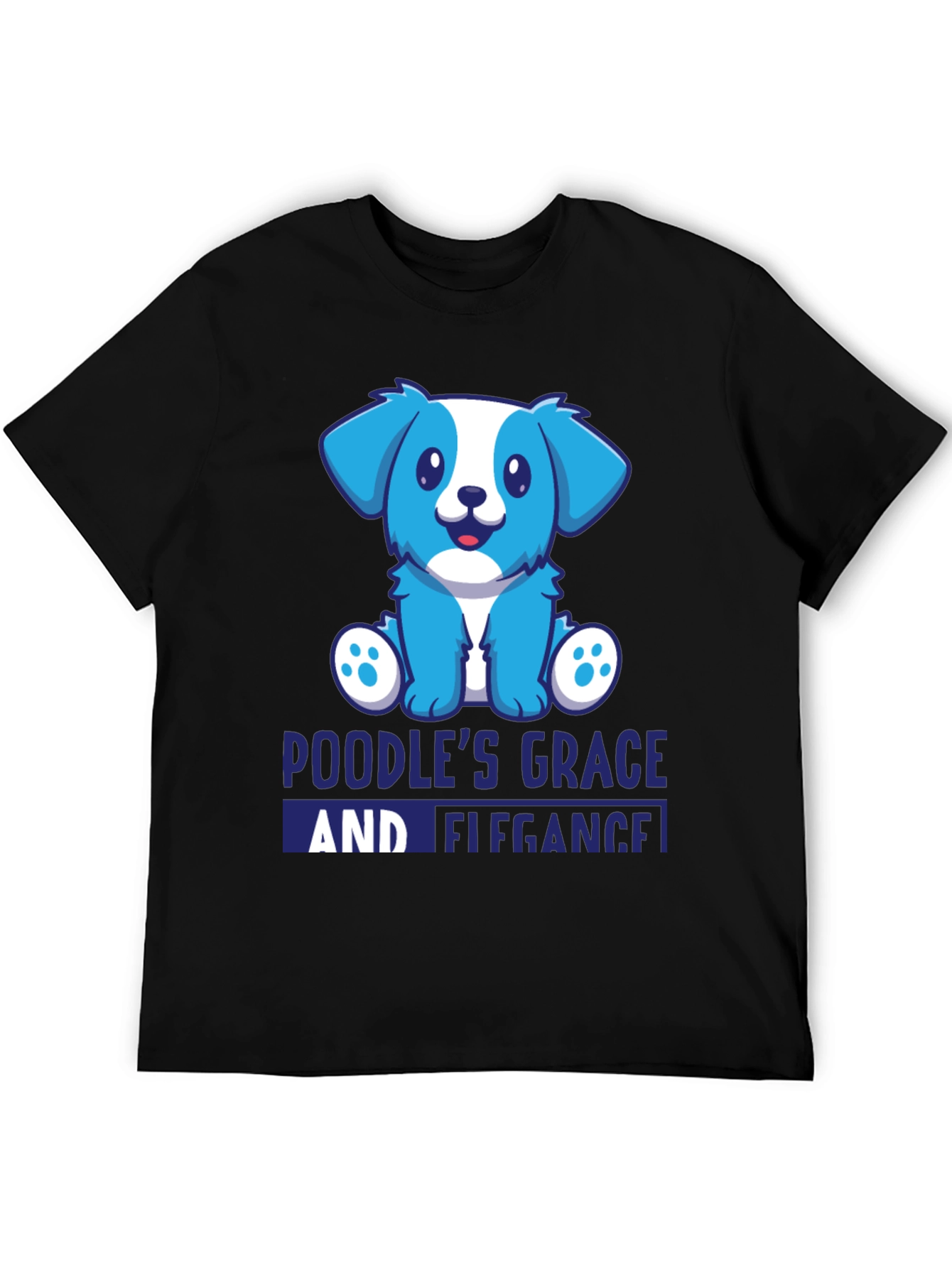 Poodles Grace Tee - Cute Dog Cartoon T-Shirt