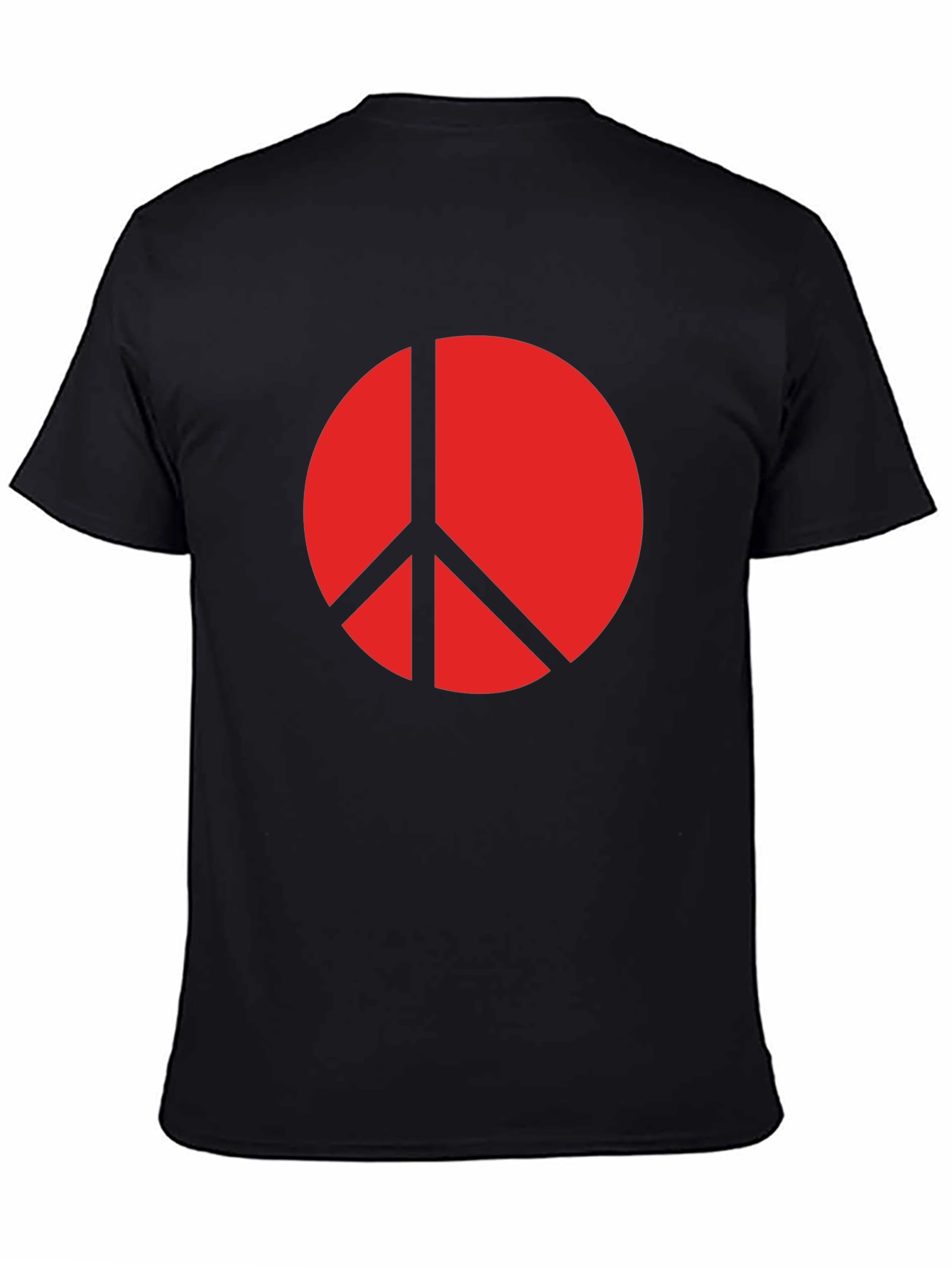 Peace Symbol Black T-Shirt