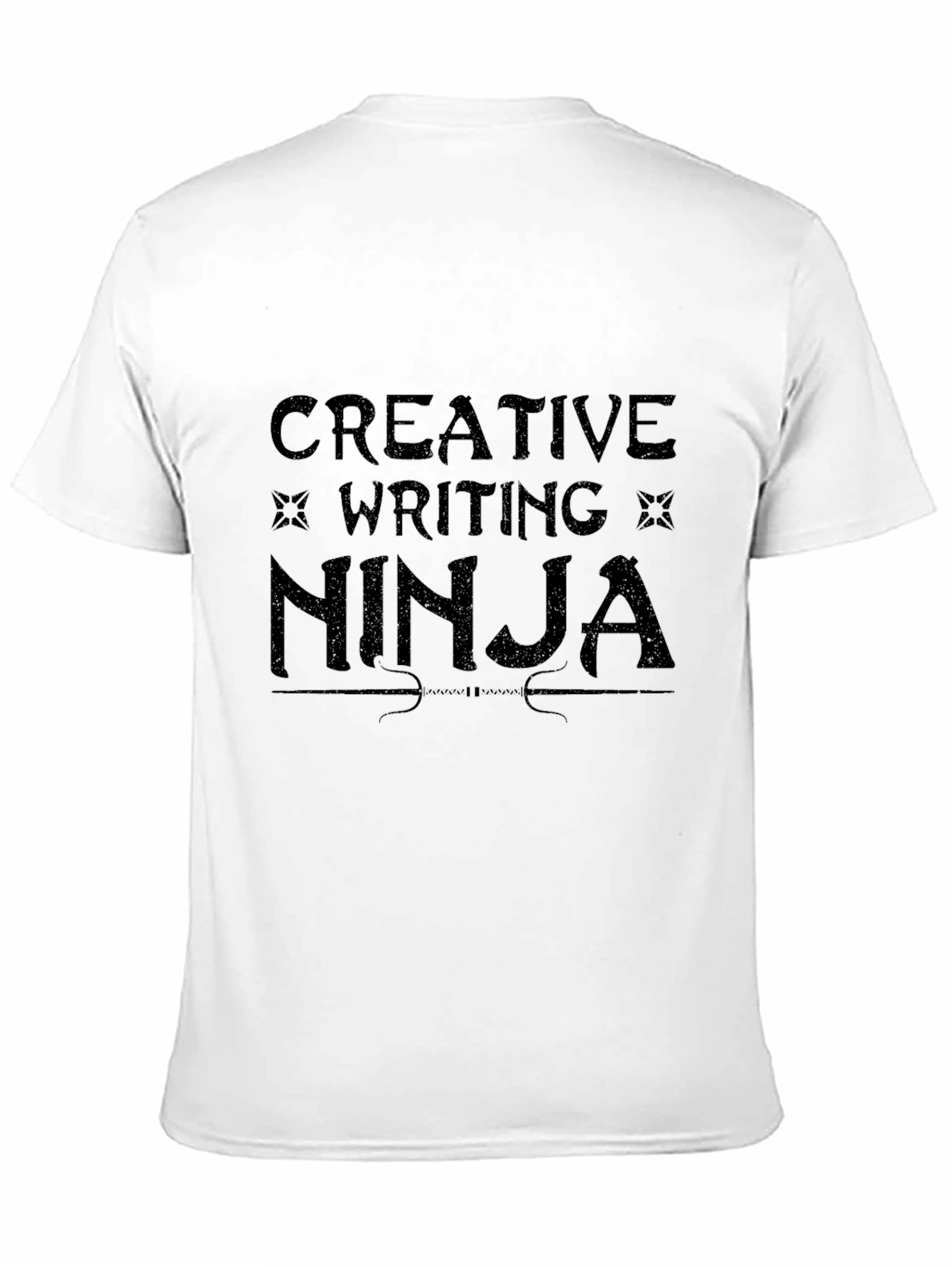 Creative Writing Ninja Black T-Shirt