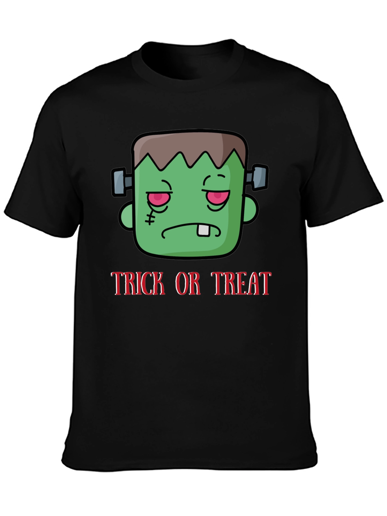 Frankenstein Trick or Treat Halloween T-Shirt