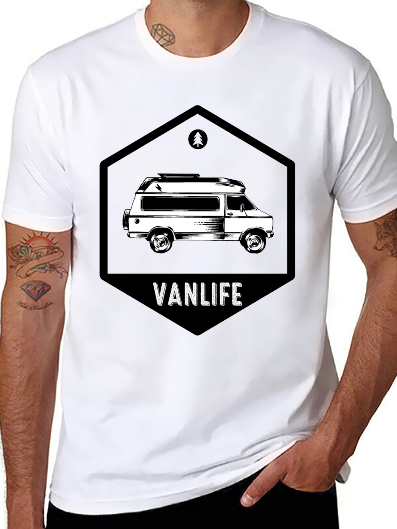 Vanlife Graphic Tee - Adventure Ready Shirt