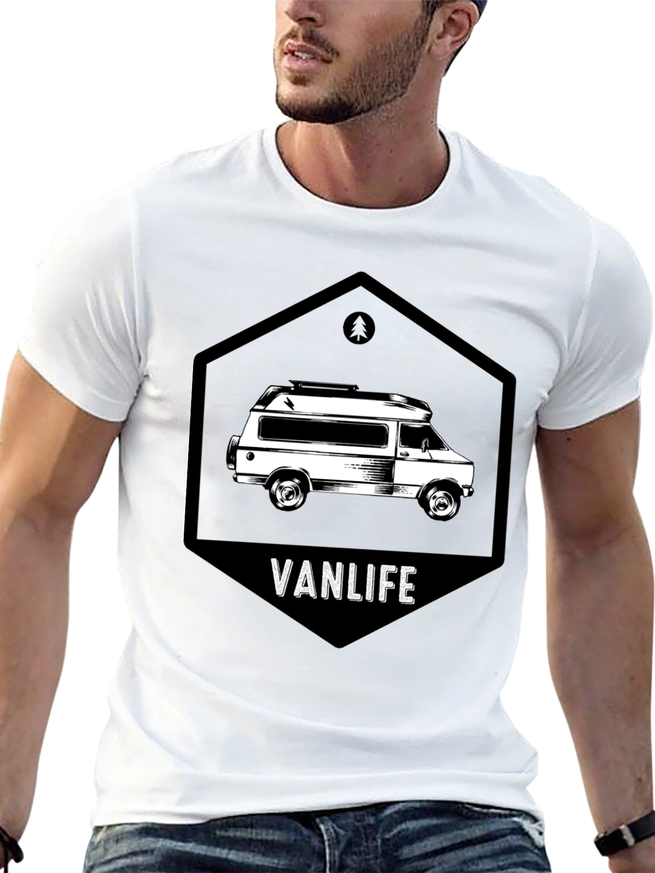 Vanlife Graphic Tee - Adventure Ready Shirt