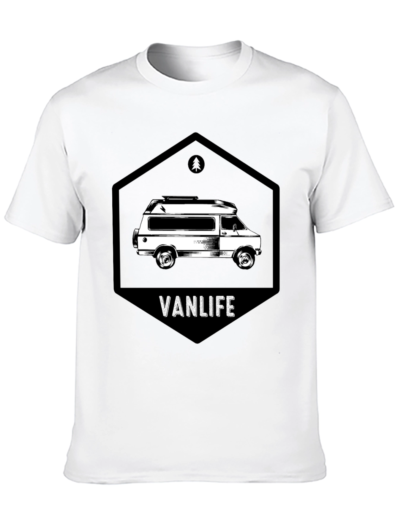Vanlife Graphic Tee - Adventure Ready Shirt