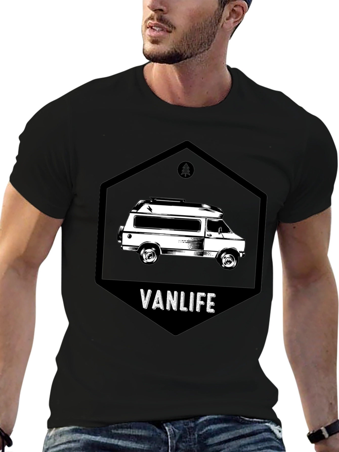 Vanlife Graphic Tee - Adventure Ready Shirt