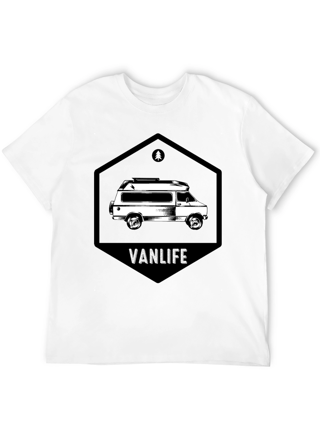 Vanlife Graphic Tee - Adventure Ready Shirt