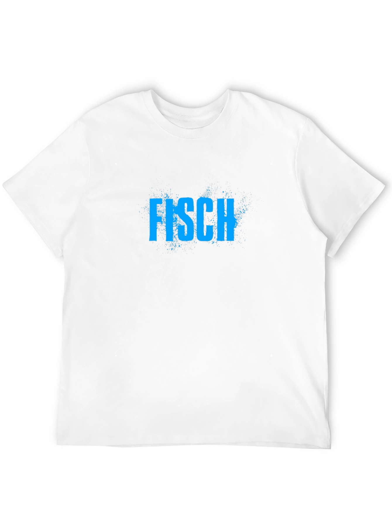Fisch T-Shirt - Cool Blue Graphic