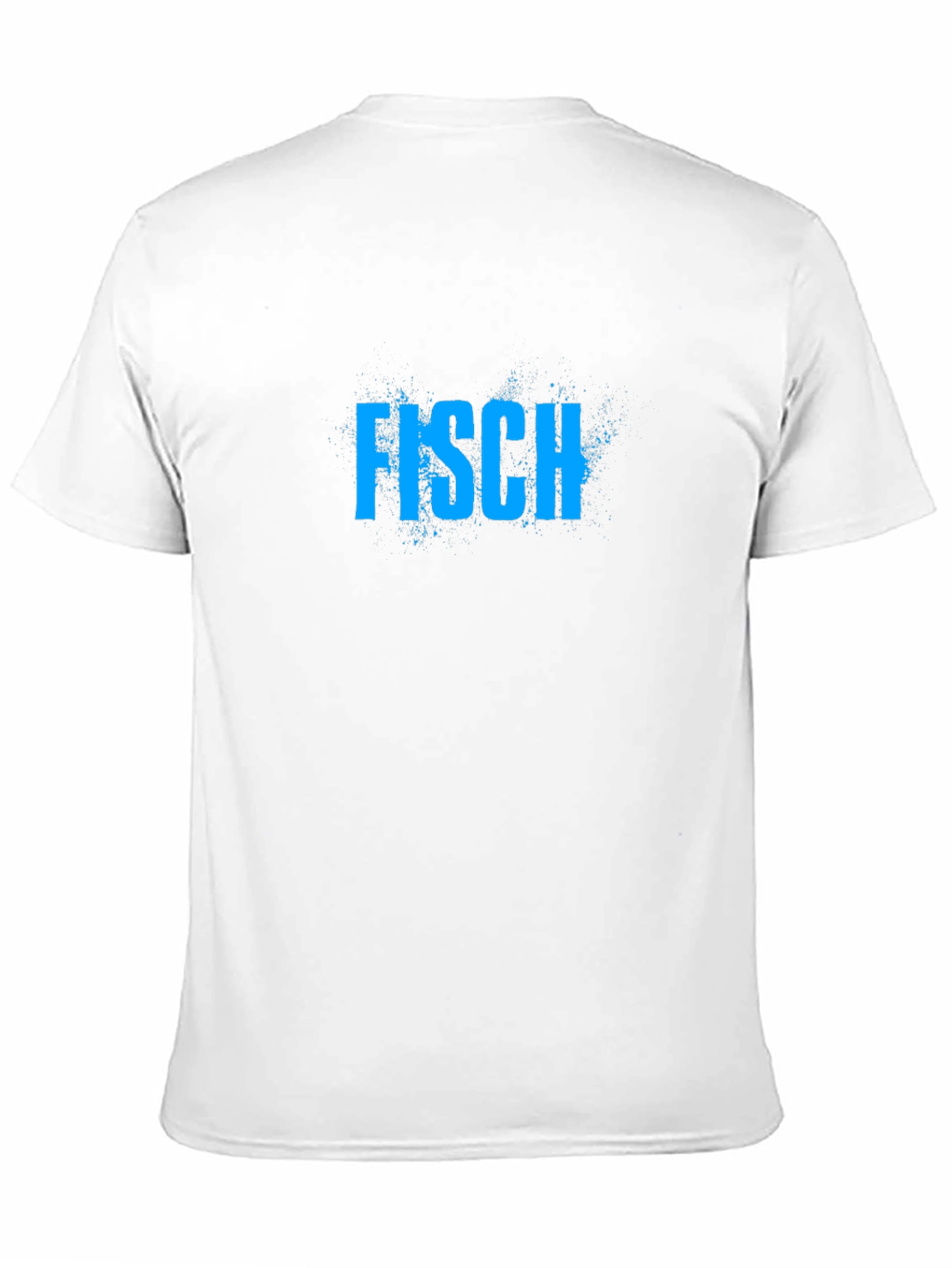 Fisch T-Shirt - Cool Blue Graphic