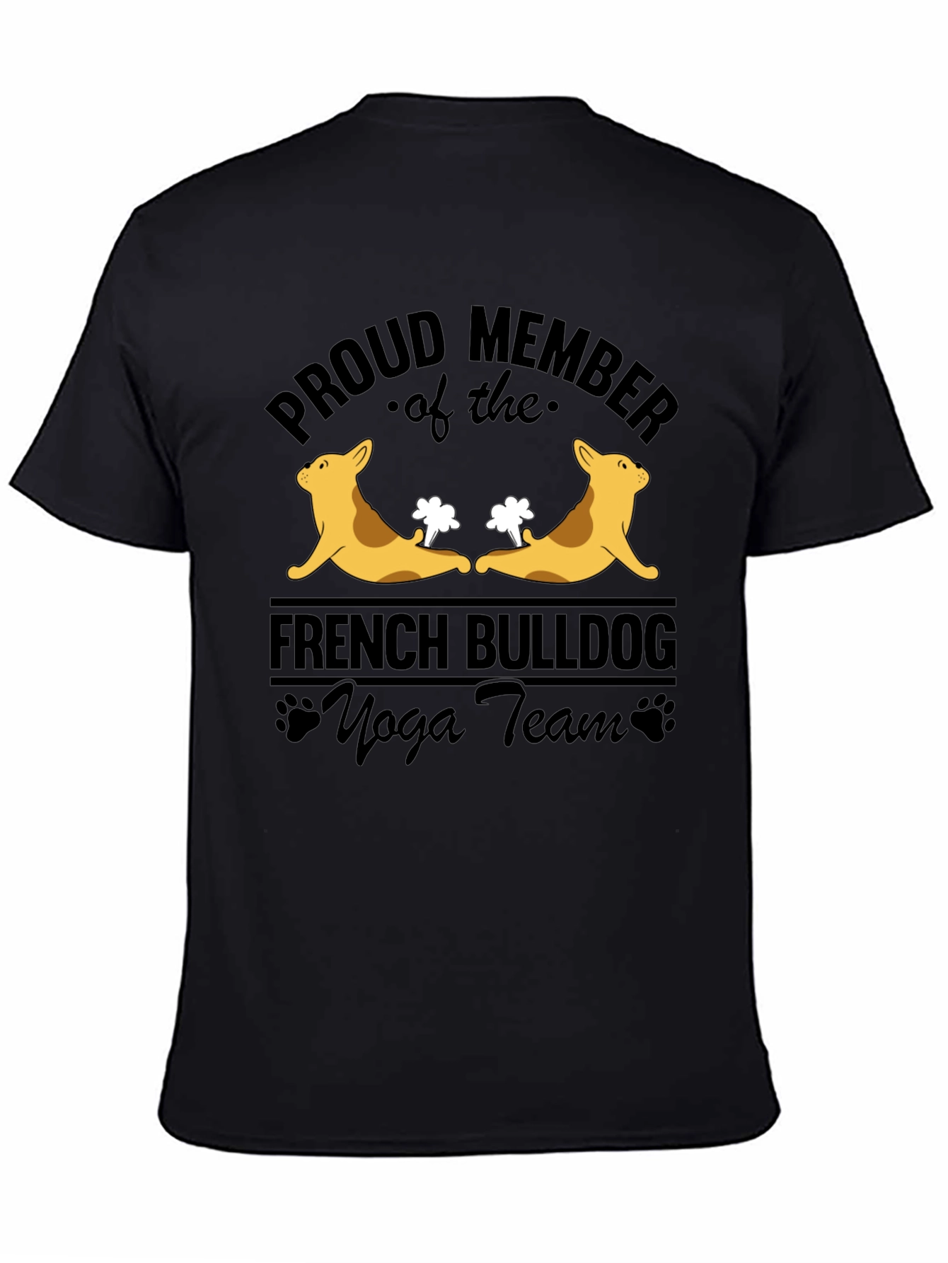 French Bulldog Yoga Team T-Shirt