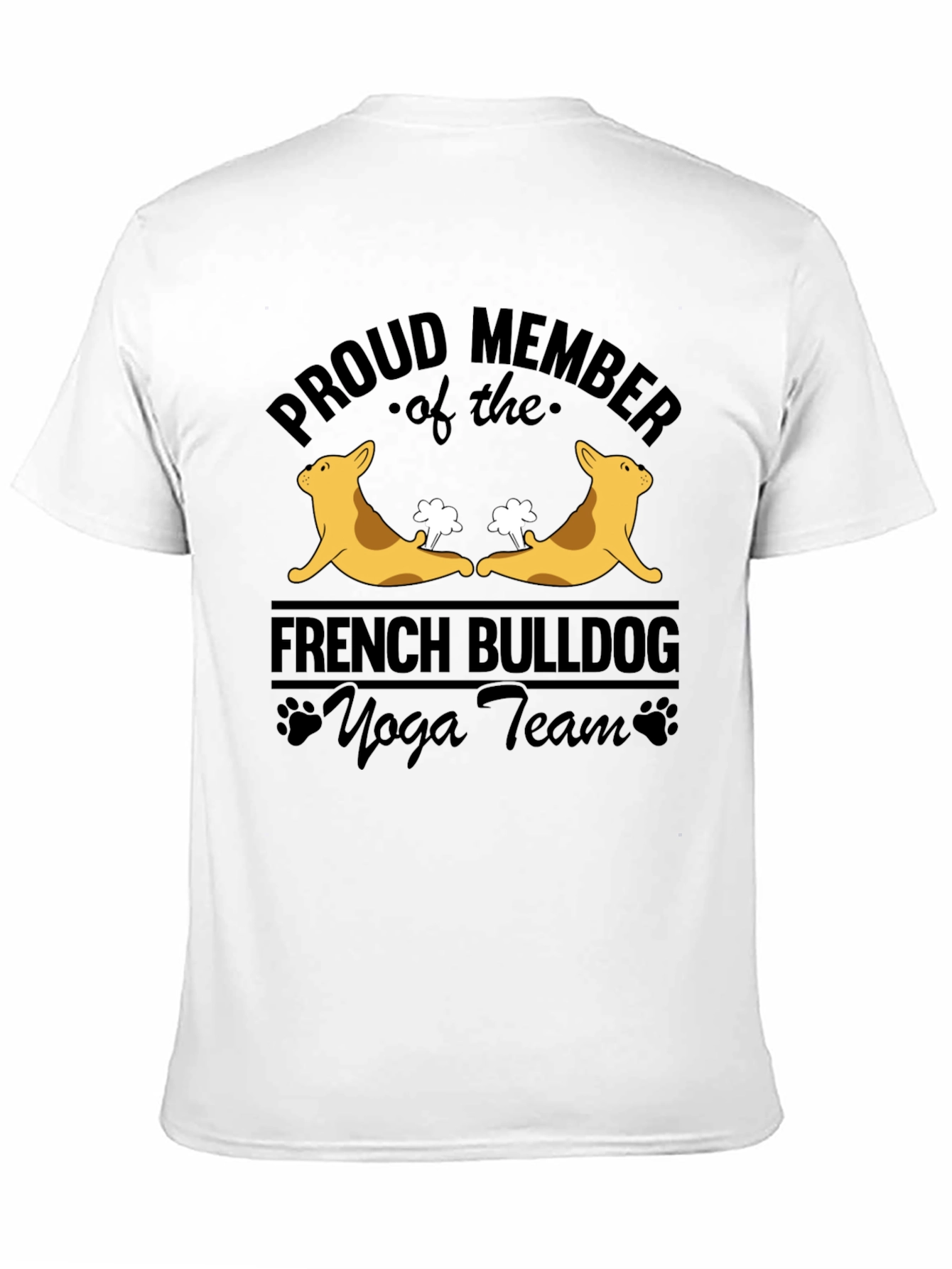 French Bulldog Yoga Team T-Shirt