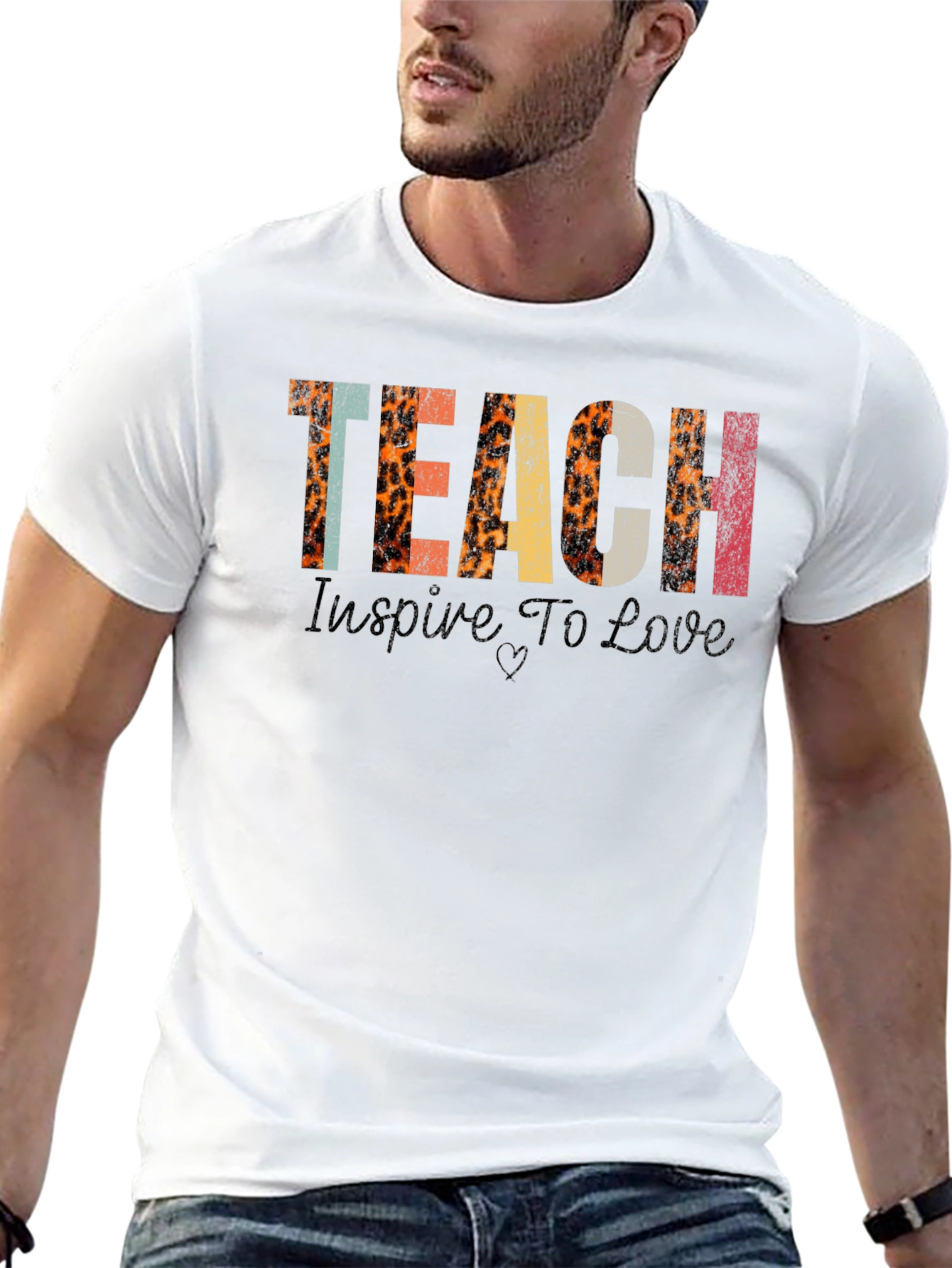 TEACH Inspire Love Graphic T-Shirt