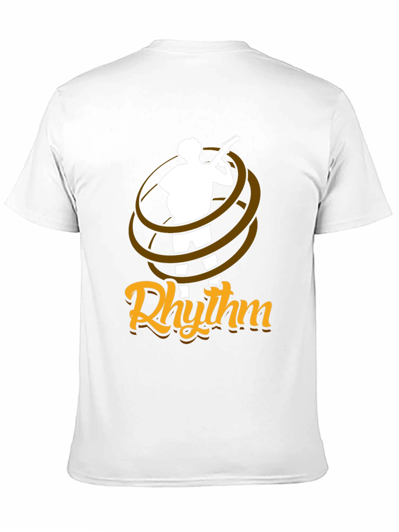 Rhythm Guitar Player T-Shirt - Black Cotton Tee