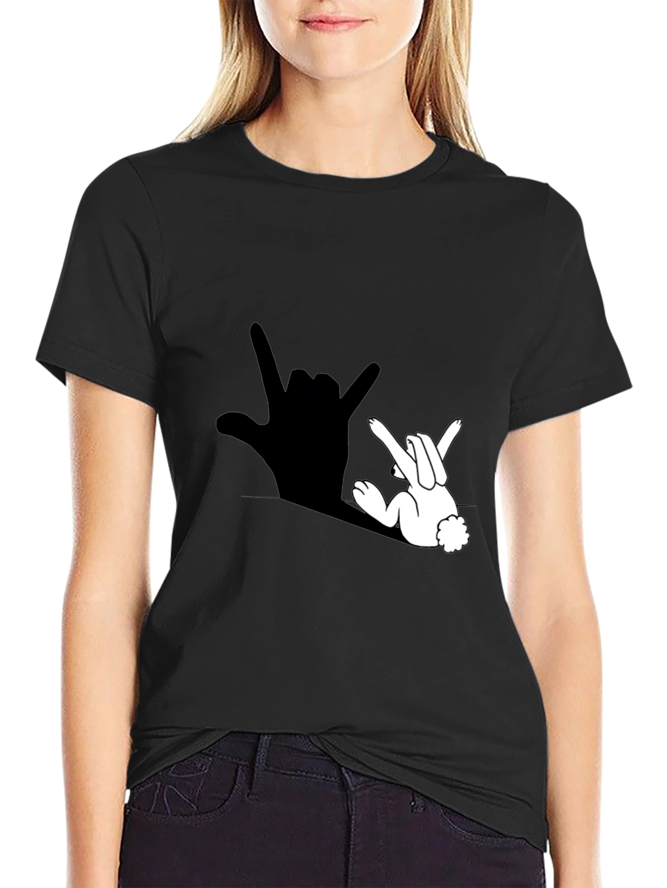 Rock On Rabbit Tee - Cool Graphic T-Shirt