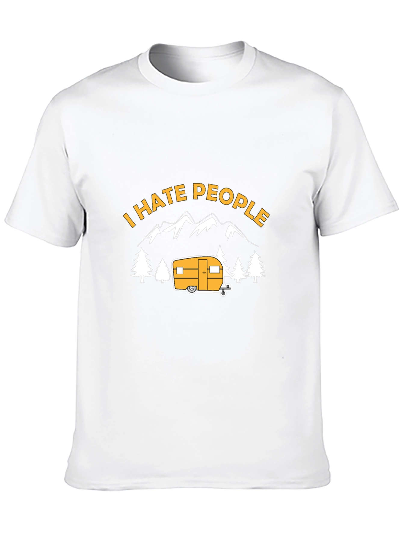 I Hate People Camping T-Shirt