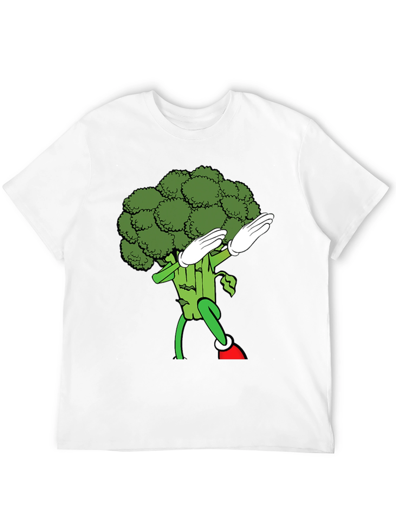 Dabbing Broccoli Graphic Tee